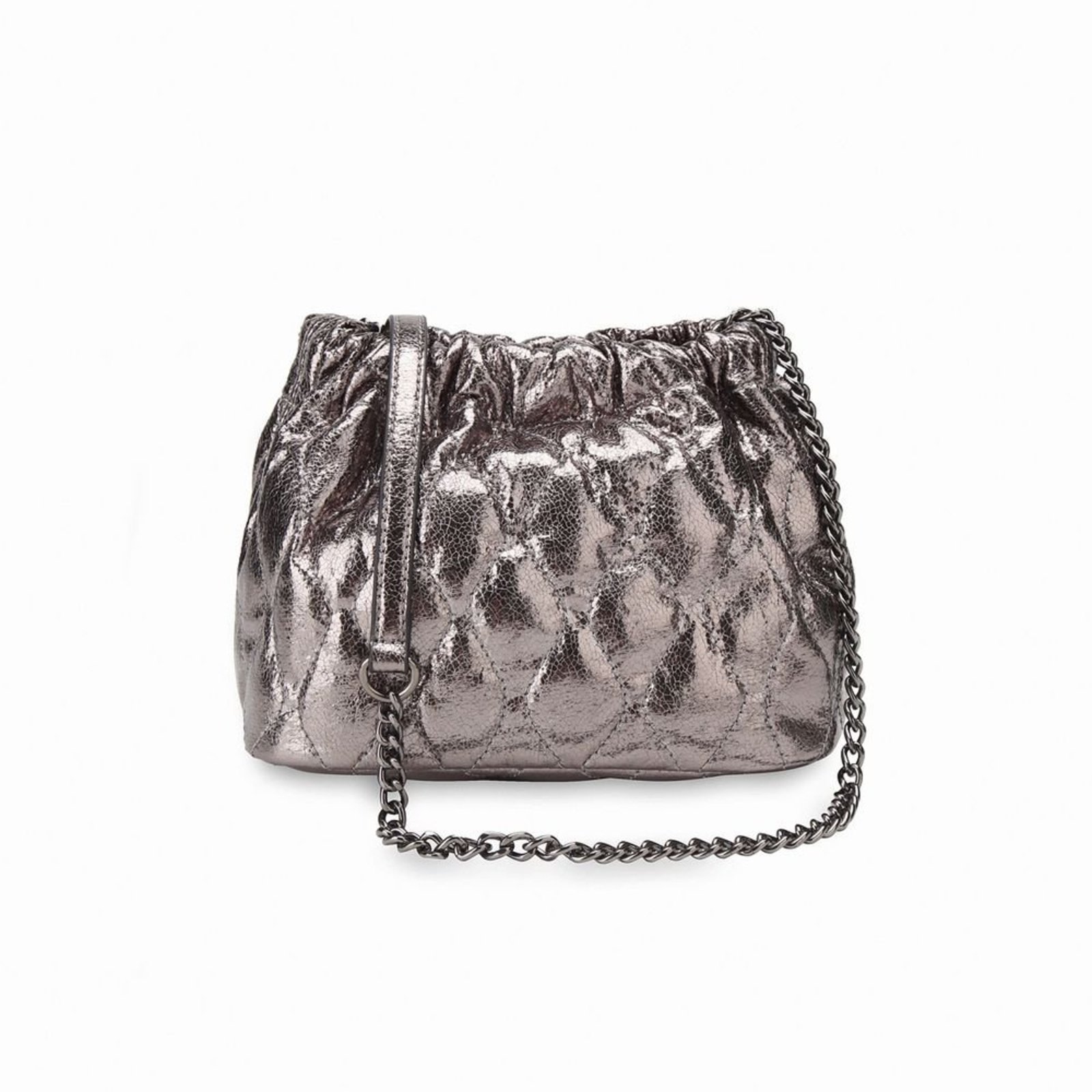 Bolsa Mia Crossbody Pequena Grafite