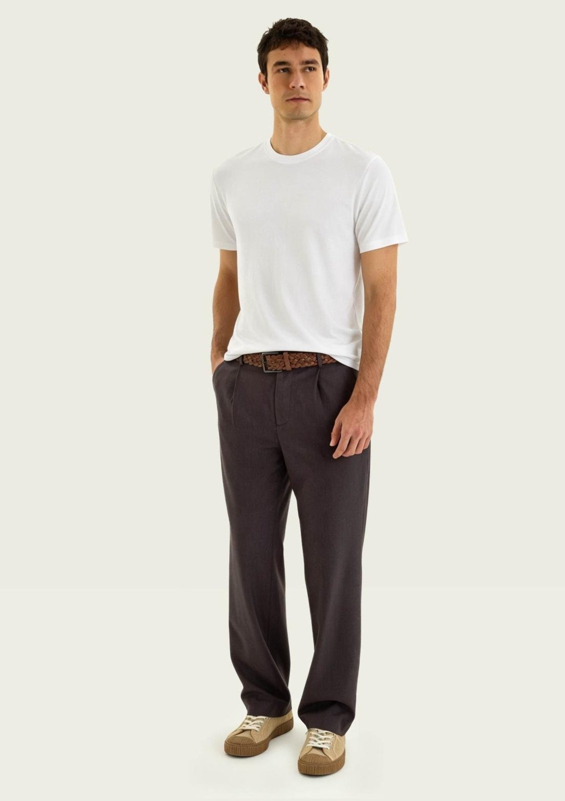 Camiseta Masculina Slim Em Malha Tech Hering