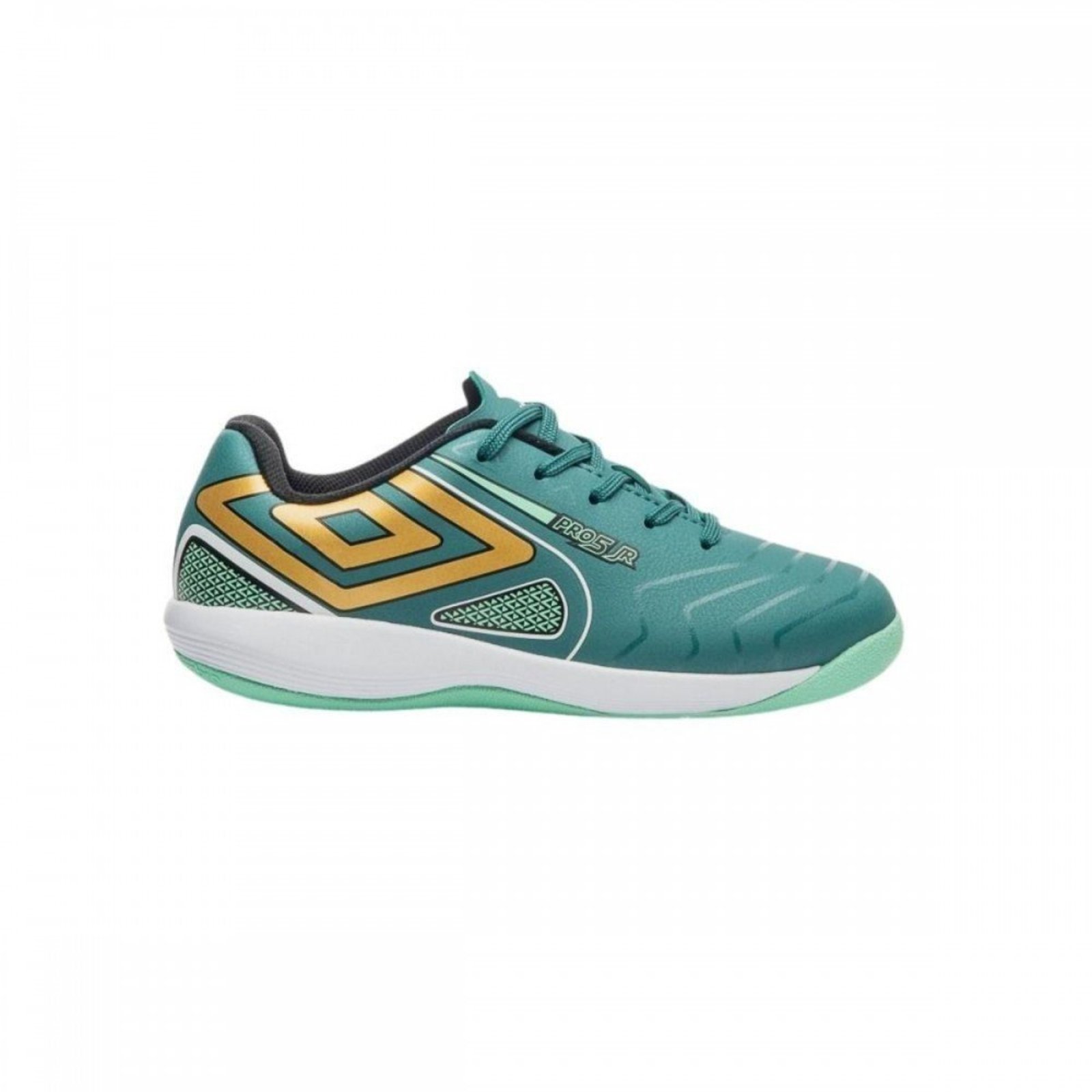 Infantil - Chuteira Umbro Pro 5 Jr 515 Futsal Indoor Umbro Verde