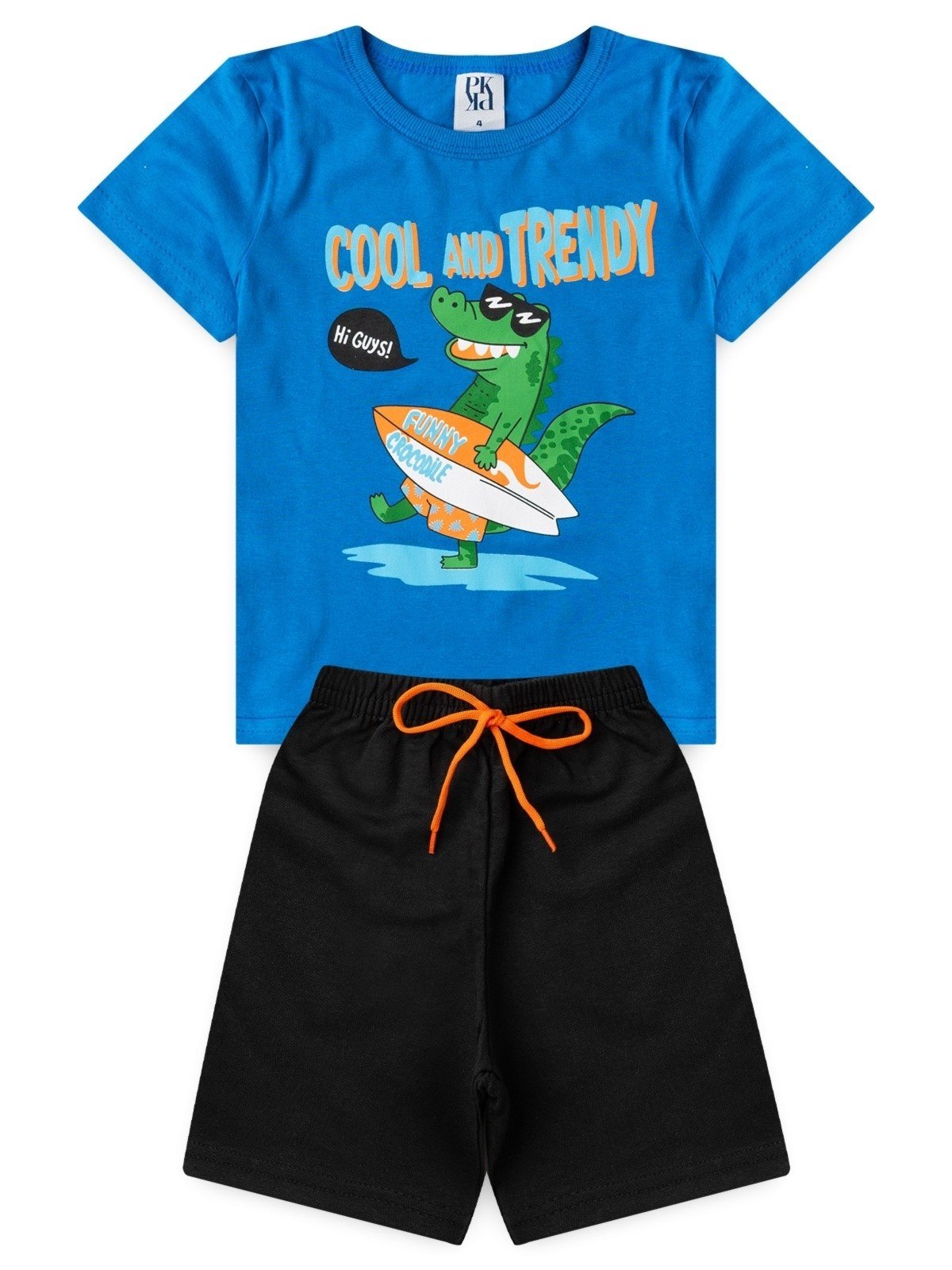 Vista 2 Infantil - Conjunto Platinum Legal E Moderno PLATINUM KIDS azul PLATINUM KIDS azul