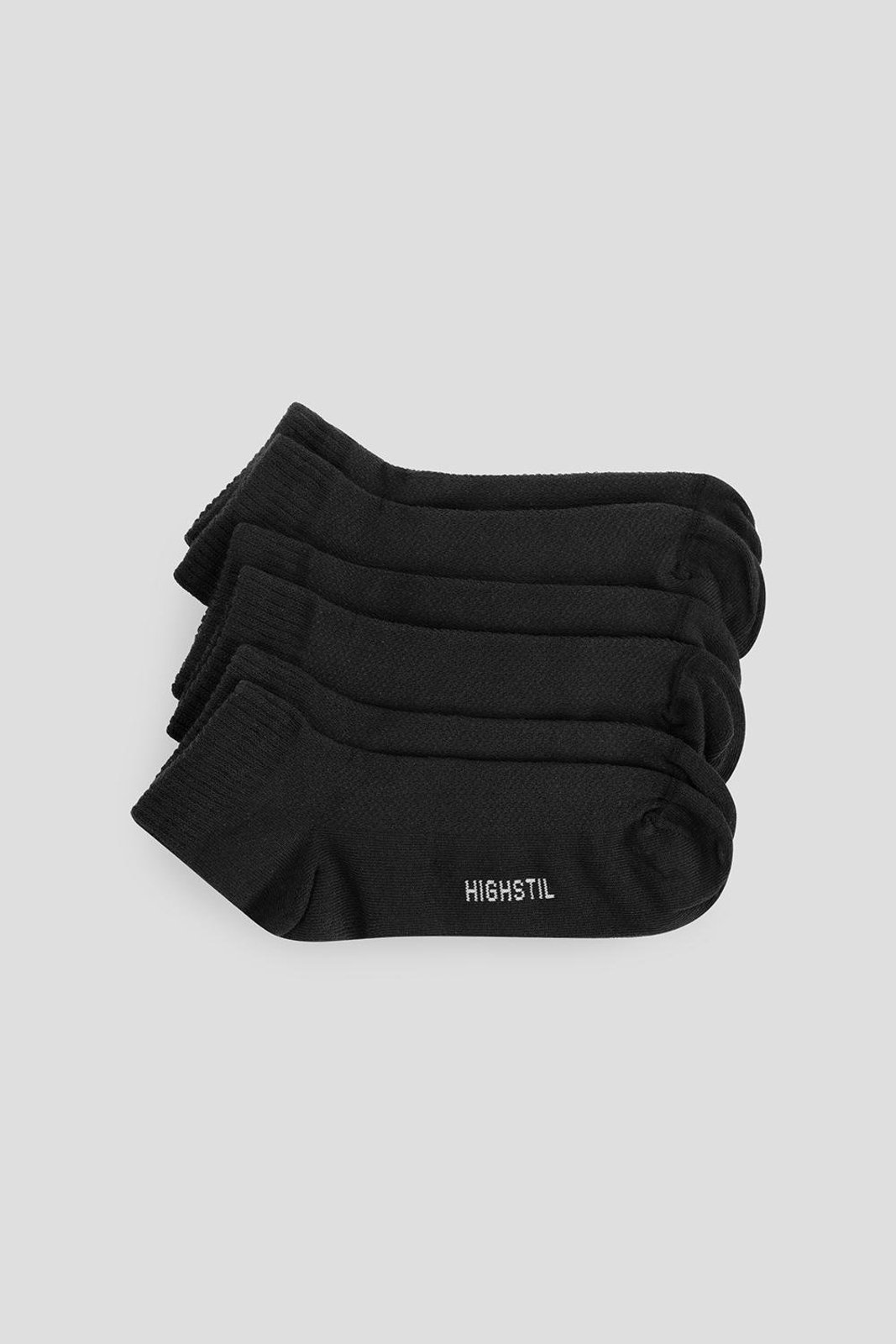 Kit 3 Pares Meia, 013703 Preto