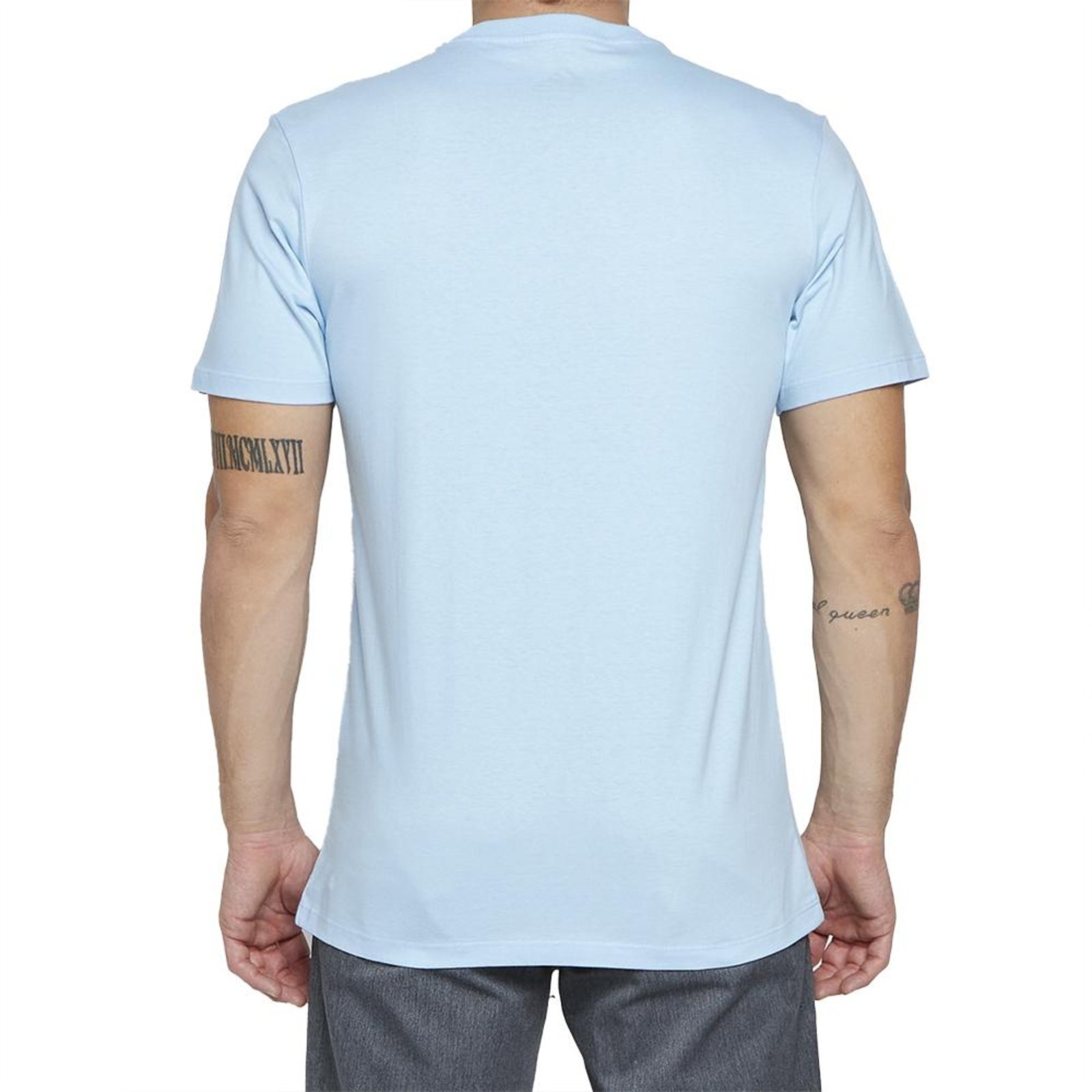 Camiseta Quiksilver Mini Comp SM25 Masculina Azul Claro