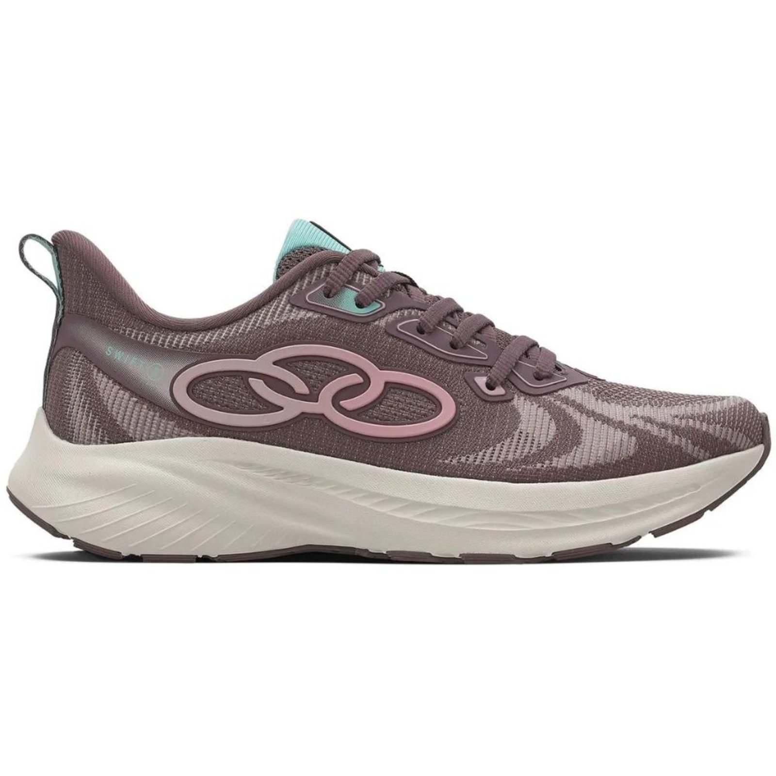 Tênis Esportivo Feminino Swift 5 Ameixa Olympikus