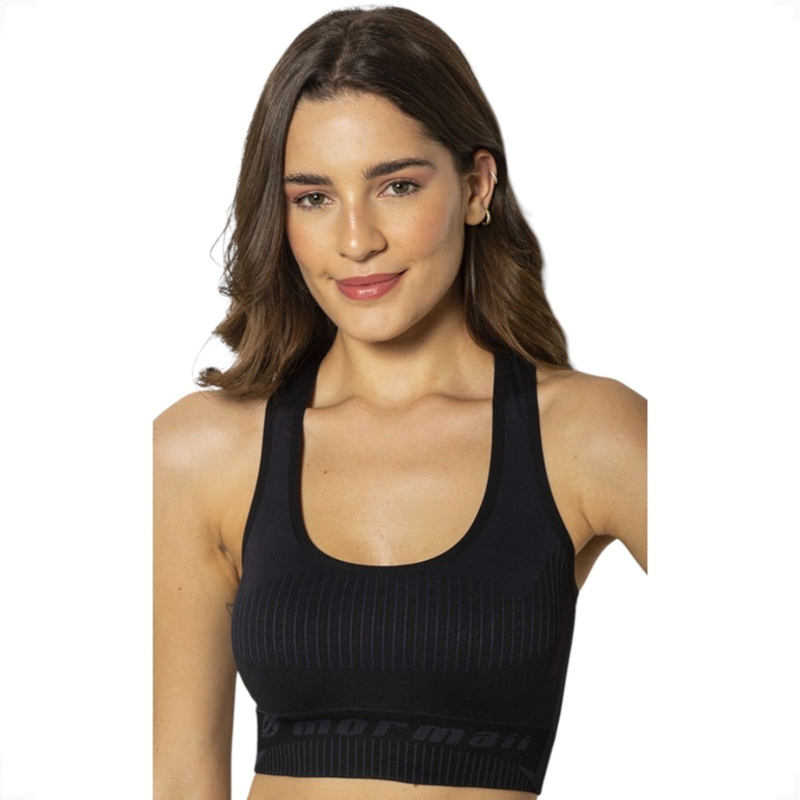 Top Mormaii Adulto Feminino Bicolor Preto