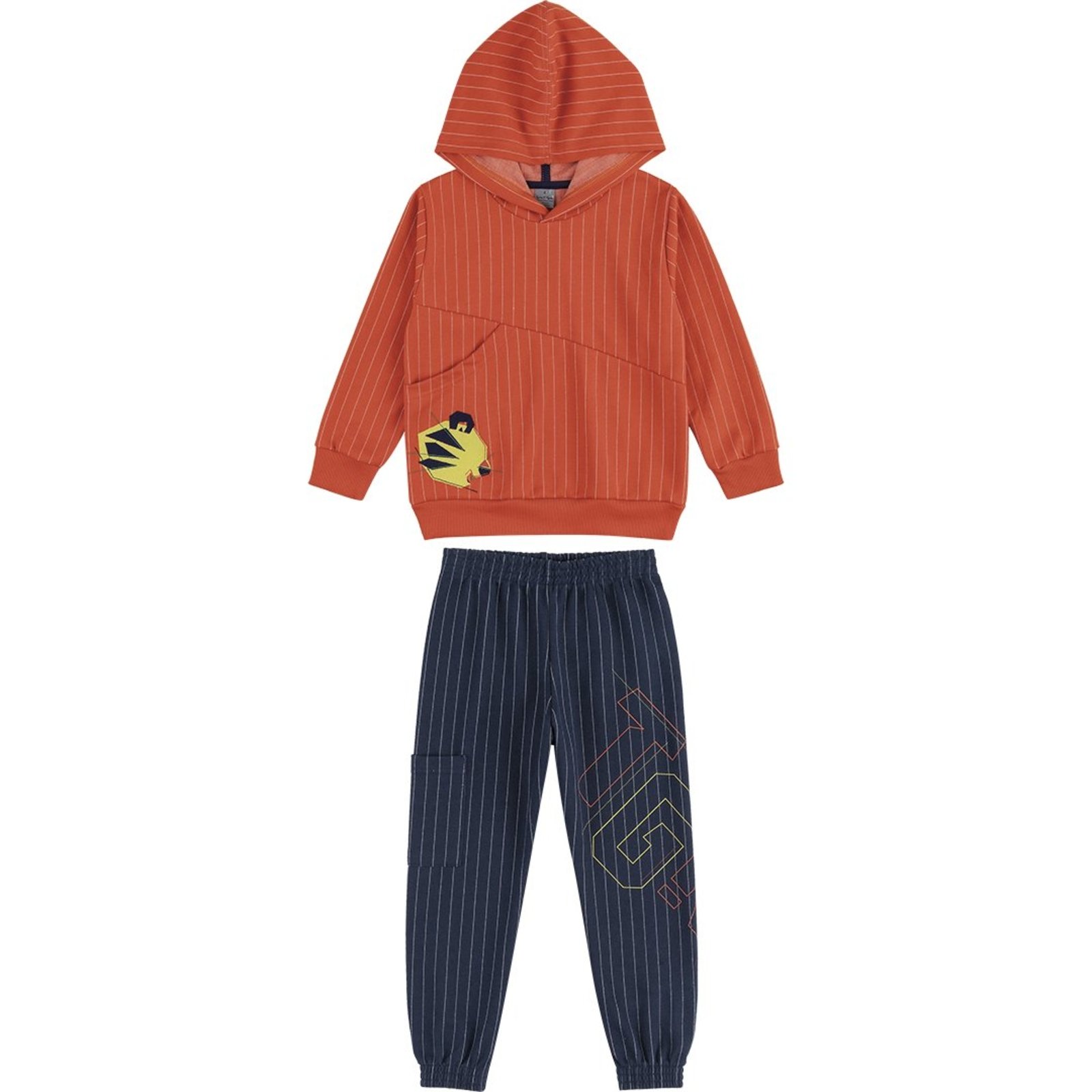 Infantil - Conjunto Longo Menino Tigor T. Tigre