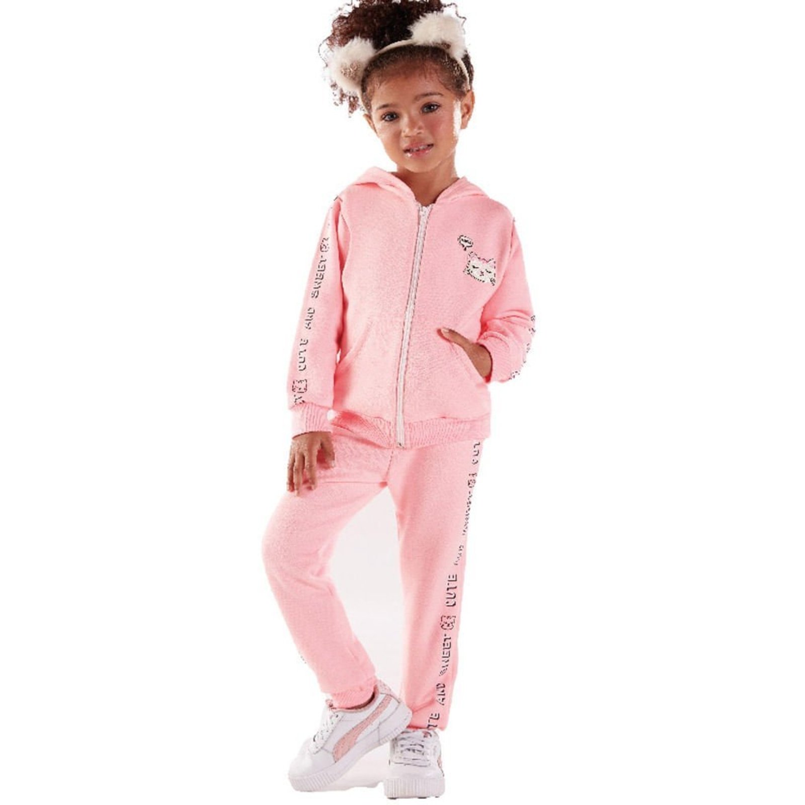Infantil - Conjunto Menina - Rosa Lumi - 47230-1183