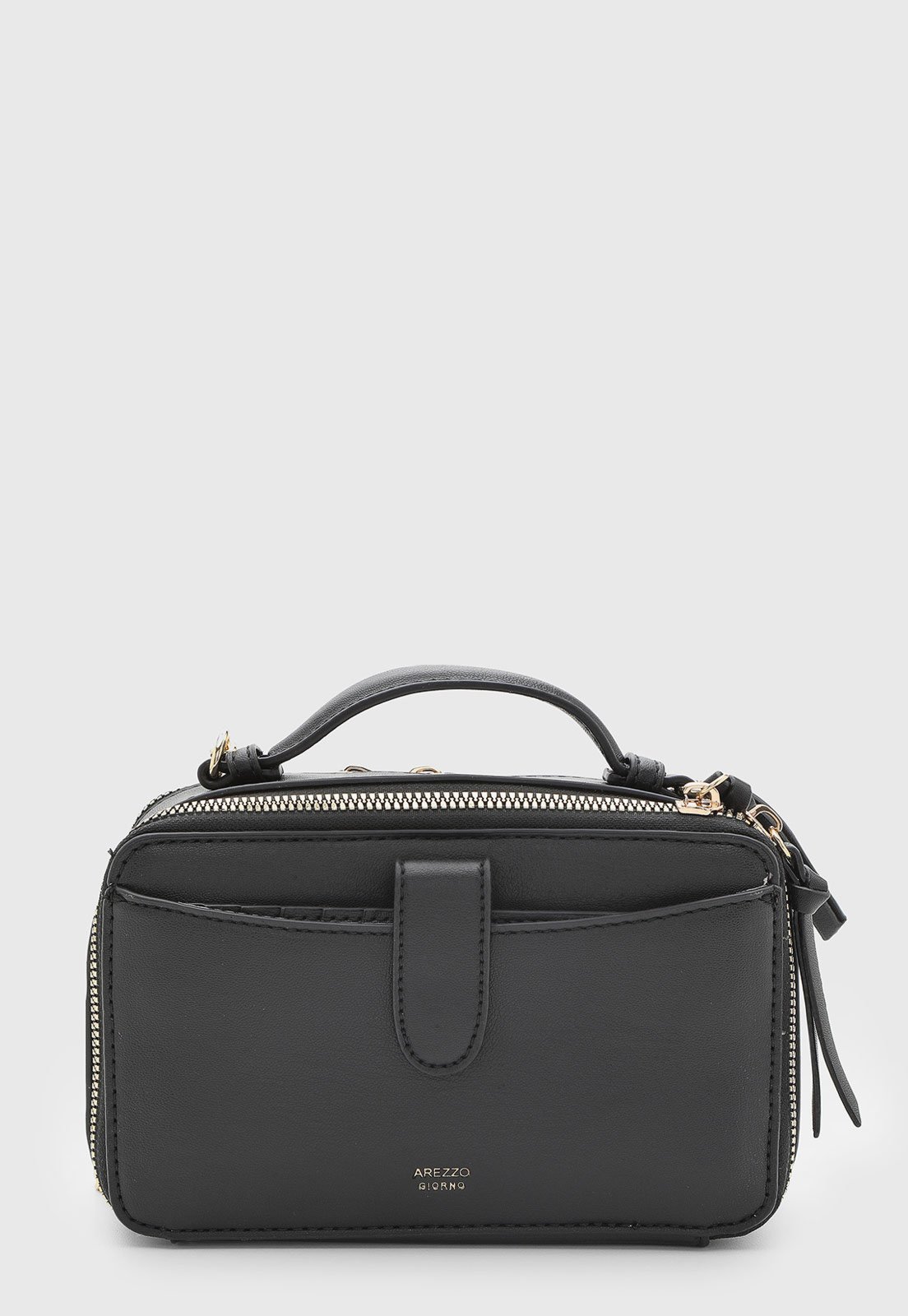 Bolsa Feminina Arezzo Média Preta