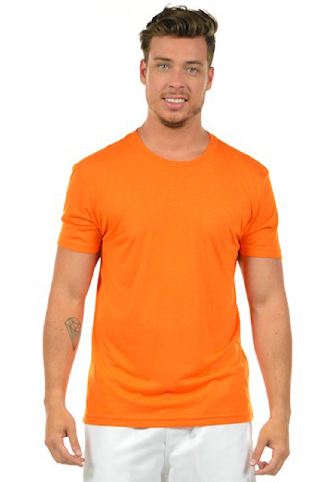 Camiseta Urbania Malha Fria Laranja