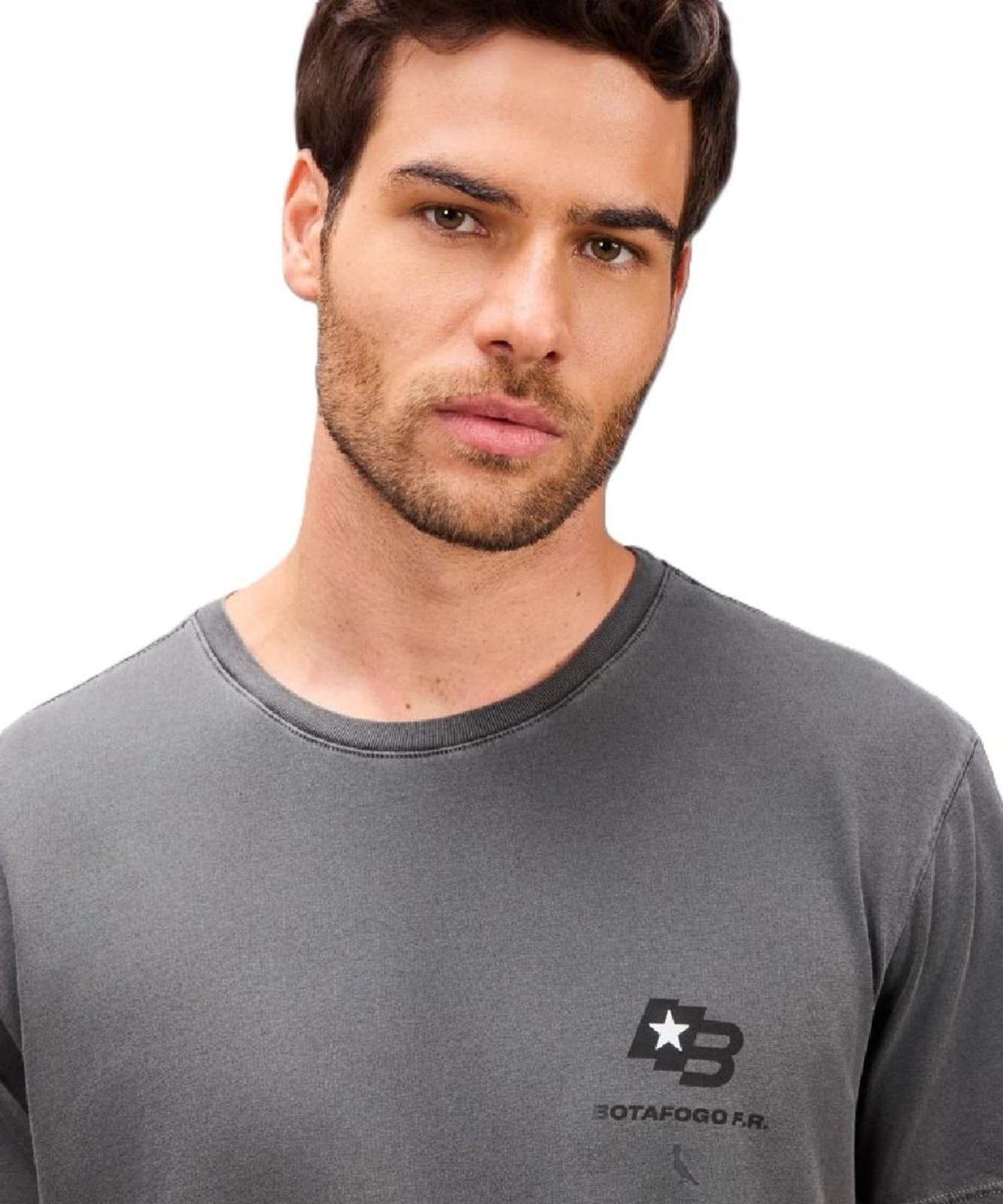 Vista 3 Camiseta Estampada Botafogo Reserva branco Reserva branco