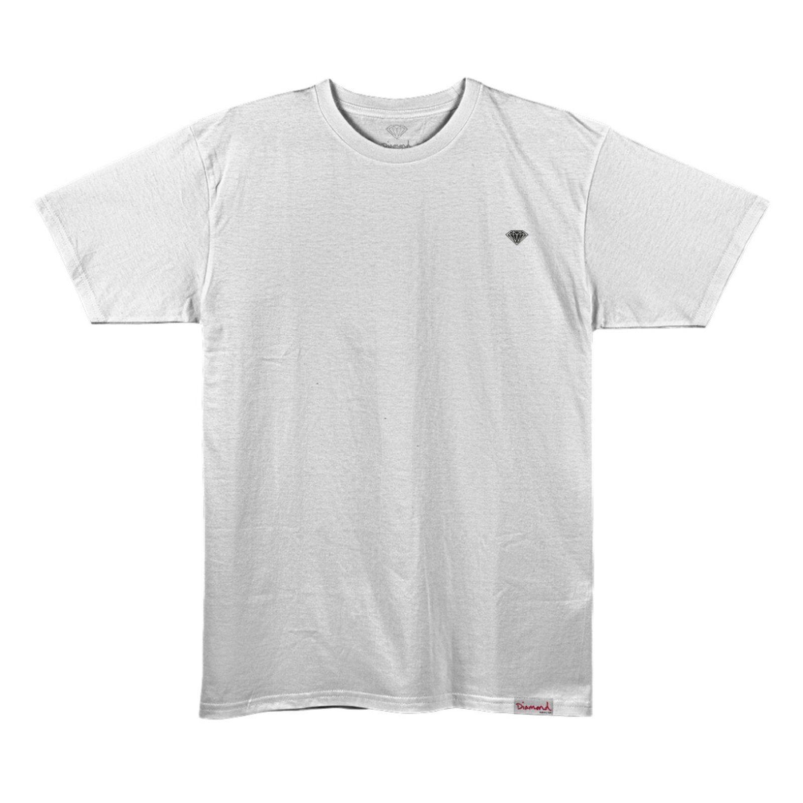 Vista 2 Camiseta Diamond Mini Label Tee - WHITE branco white Diamond branco white