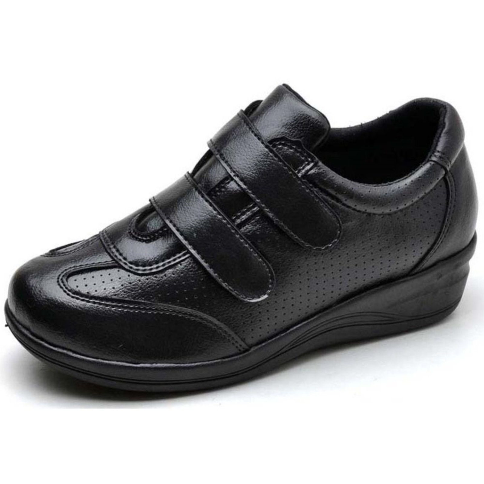 Tênis Conforto Ortopédico Feminino Pizaflex 910 Preto