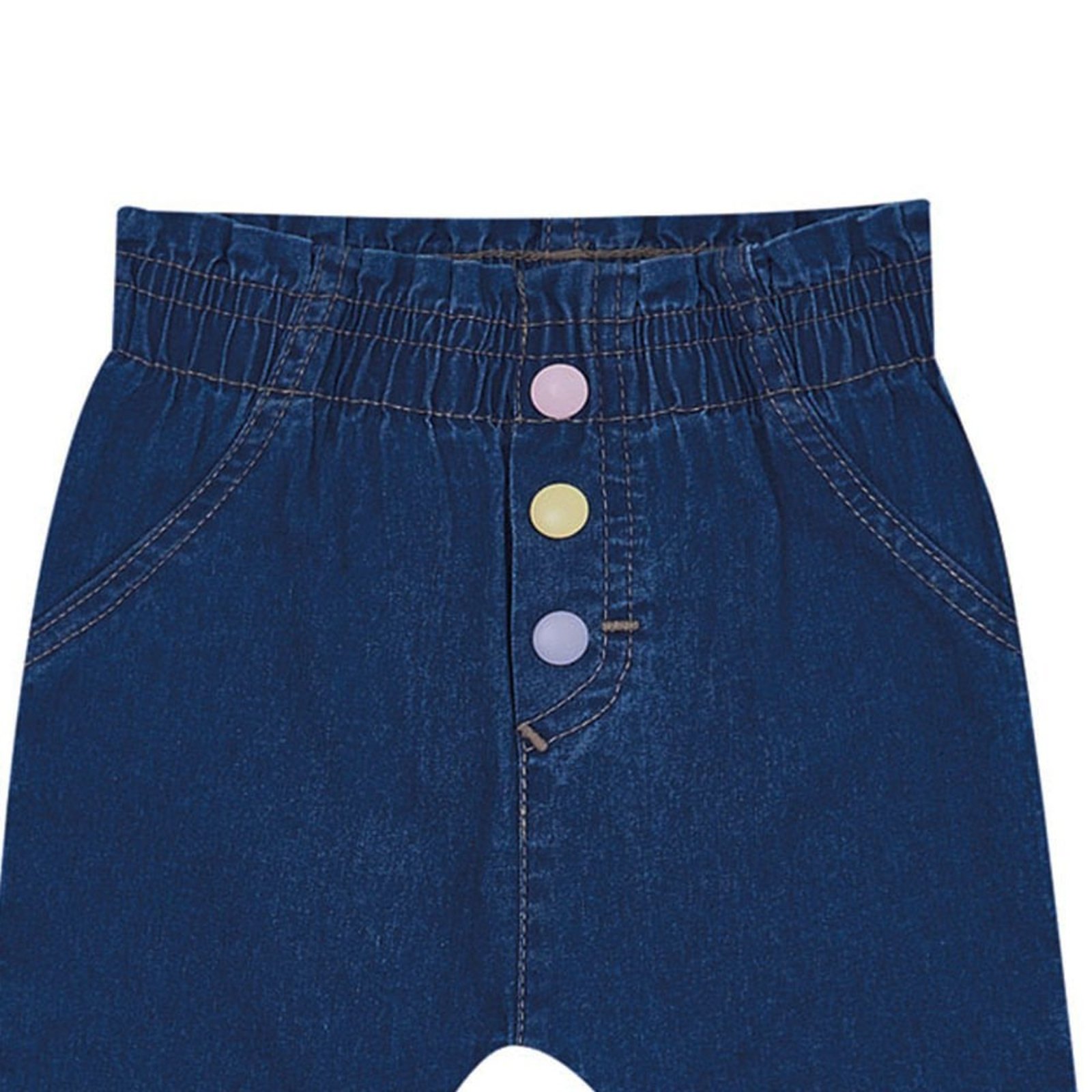 Infantil - Calça Menina - Indigo Escuro - 48605-1113 Azul