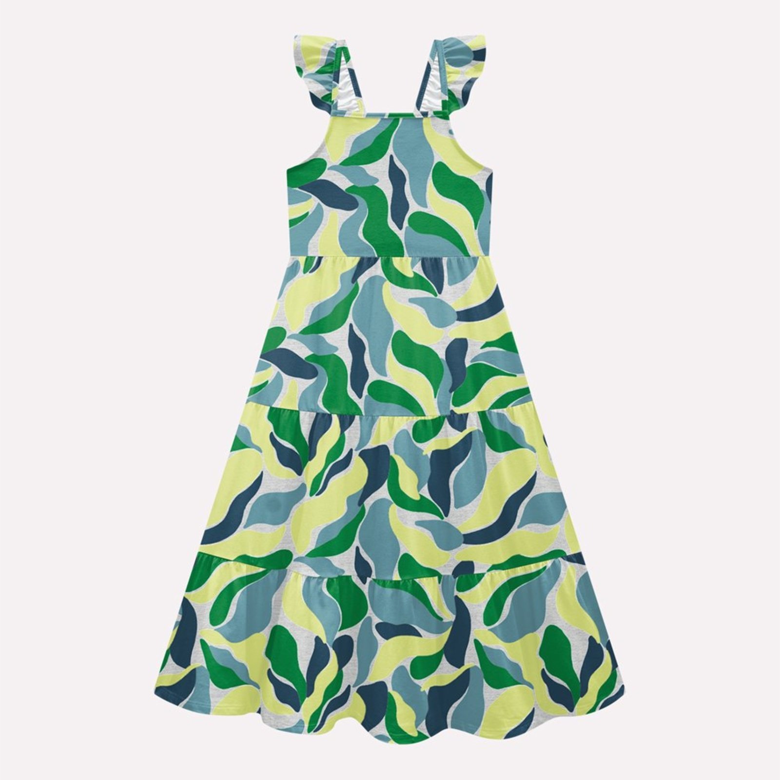 Infantil - Vestido Menina em Algodão Kyly