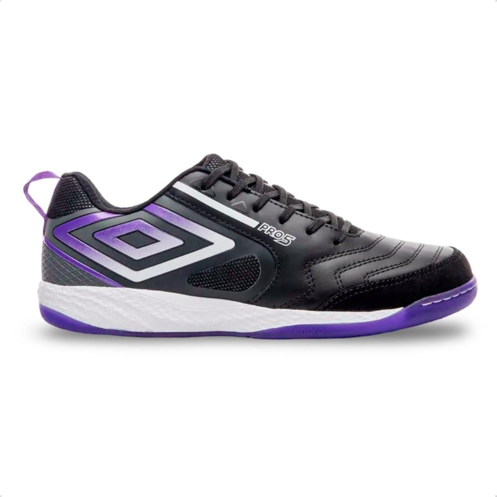 Chuteira Futsal Umbro Pro 5 Bump Billy Brfutsal Preto
