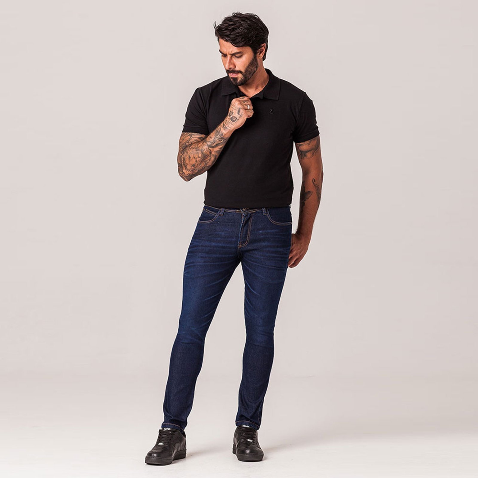 Calça Jeans Skinny Masculina Zune INDIGO