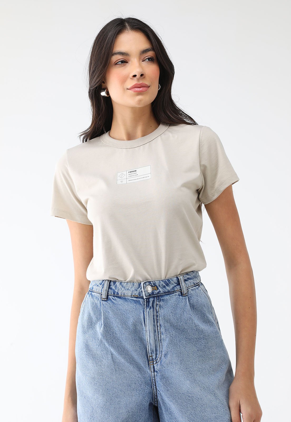 Camiseta Forum Reta Logo — foto 2
