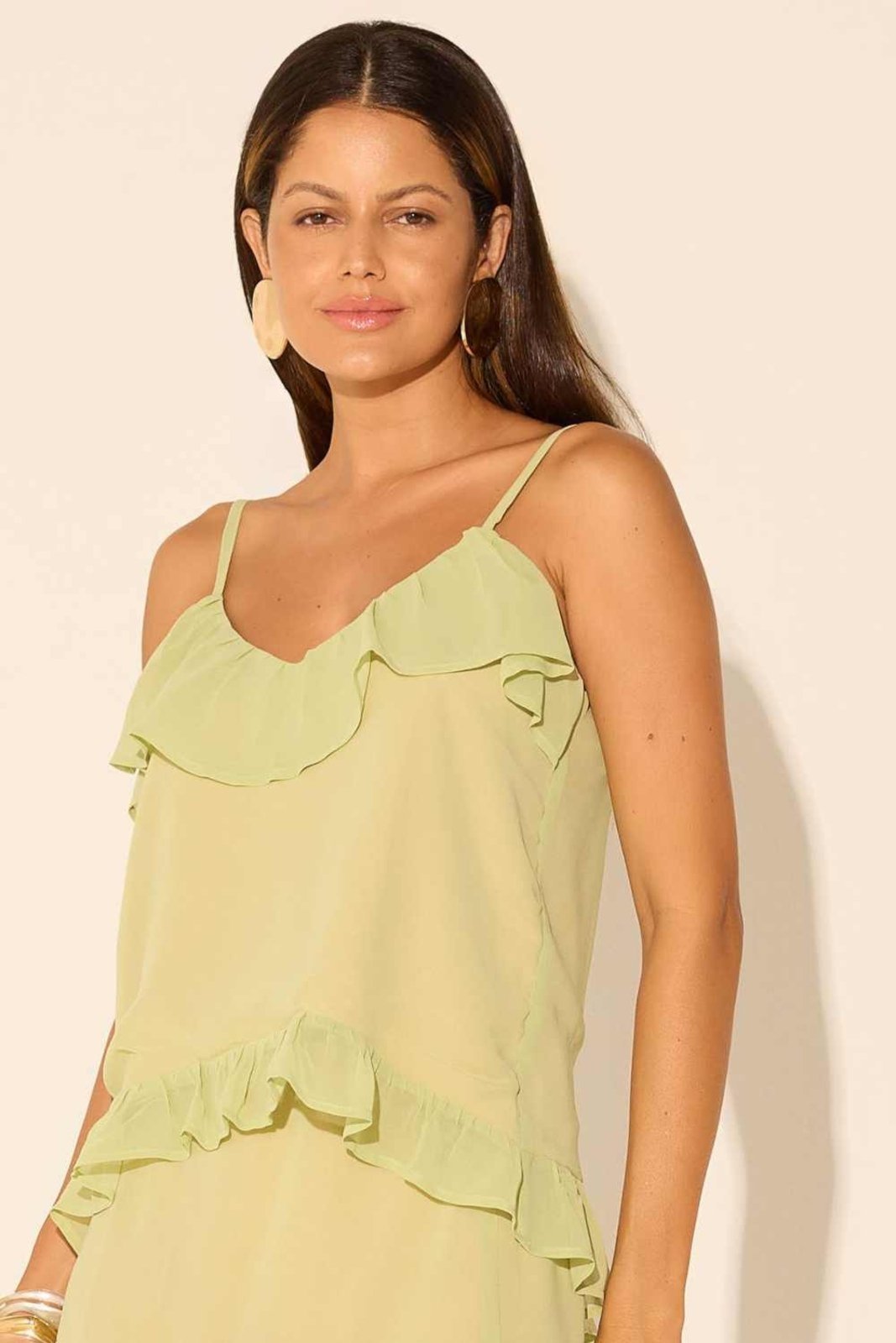 Regata Vanibele Chiffon Verde