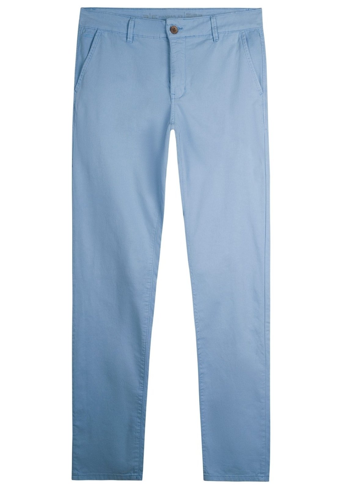 Calça Slim Turbofan Em Sarja Com Elastano