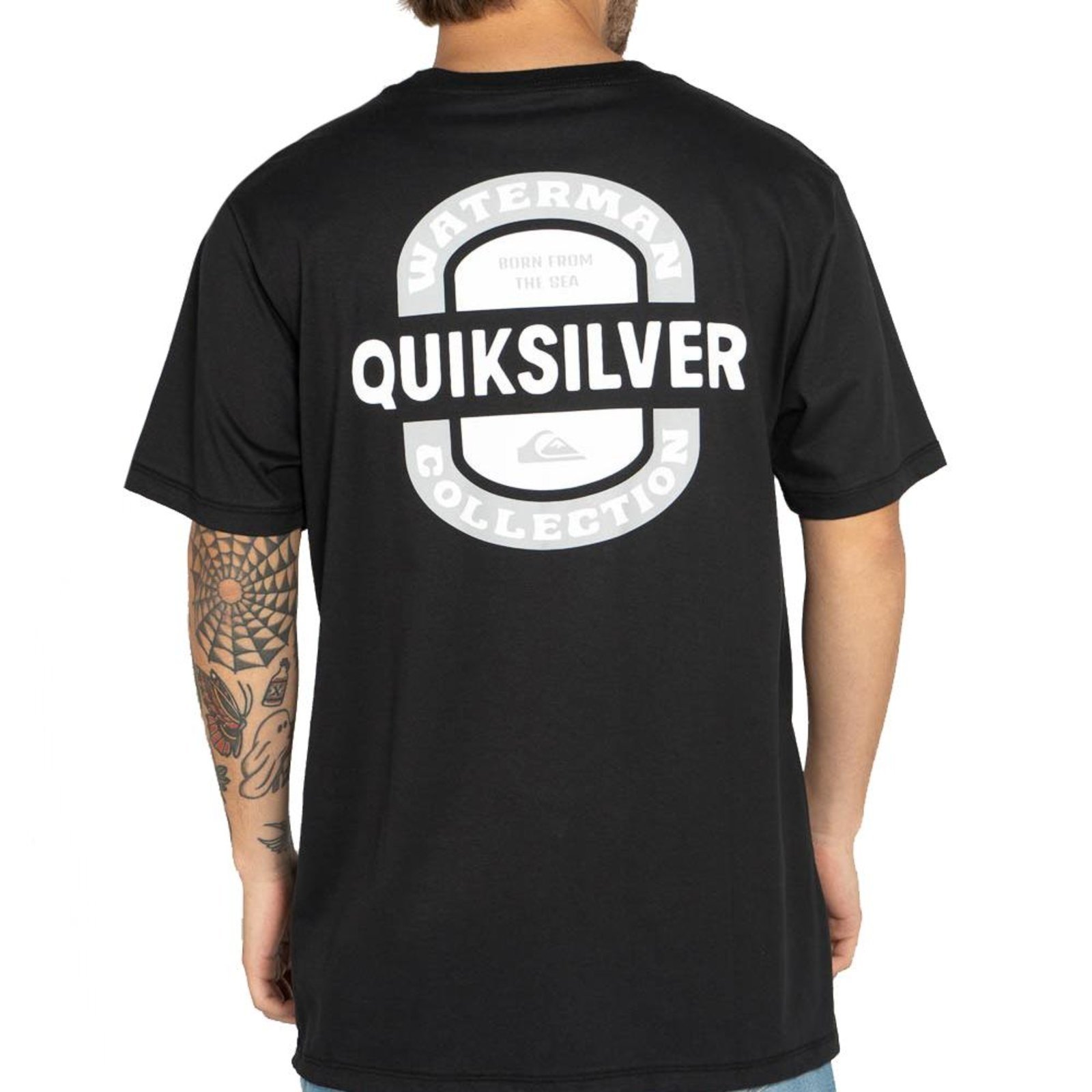 Camiseta Quiksilver Ocean Made WT25 Masculina Preto