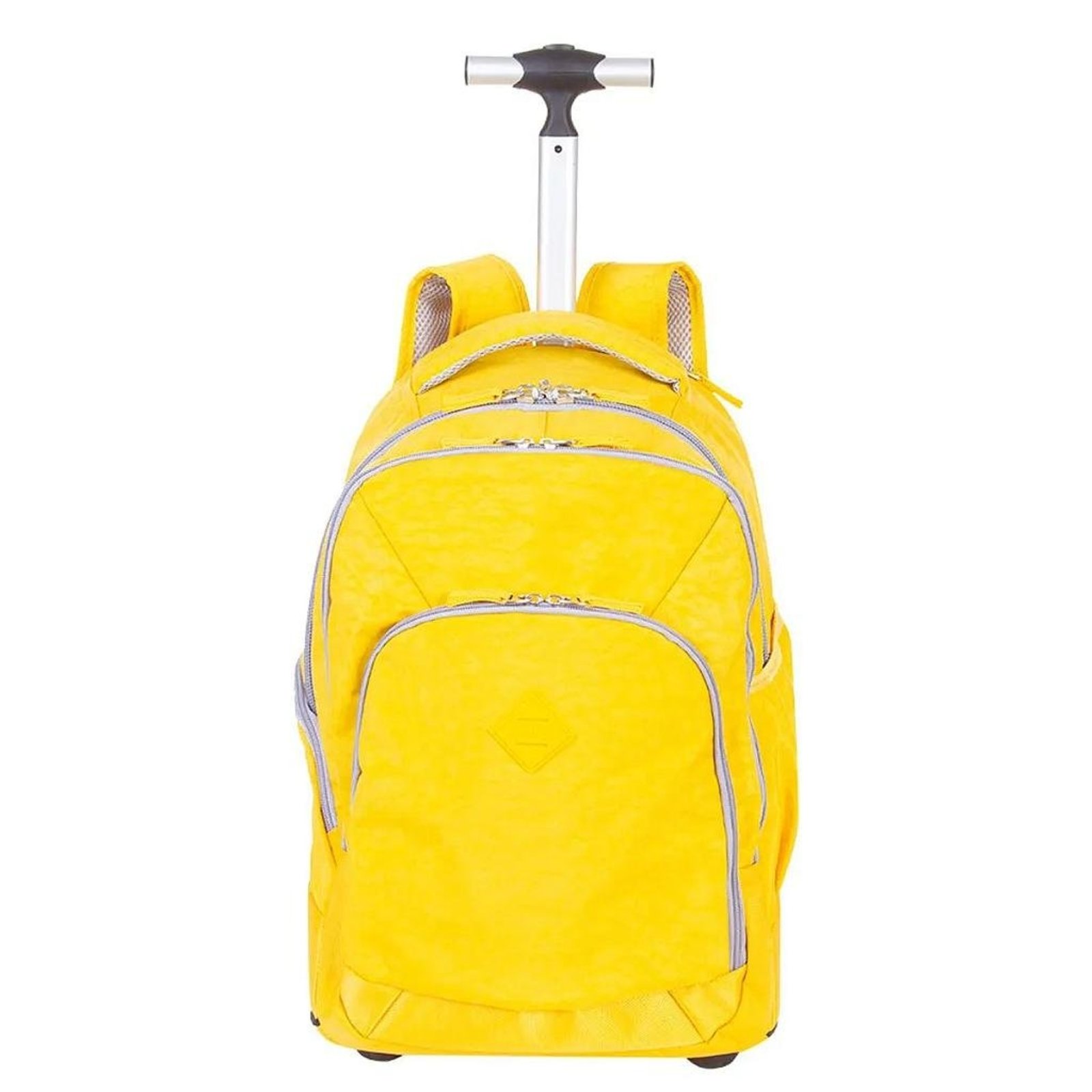 Infantil - Mochila Sestini com Rodinhas Rollingg Crinkle Amarelo
