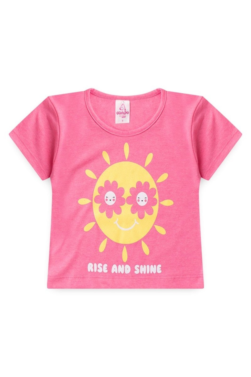 Infantil – Conjunto para Menina Cropped com Shorts – GKS