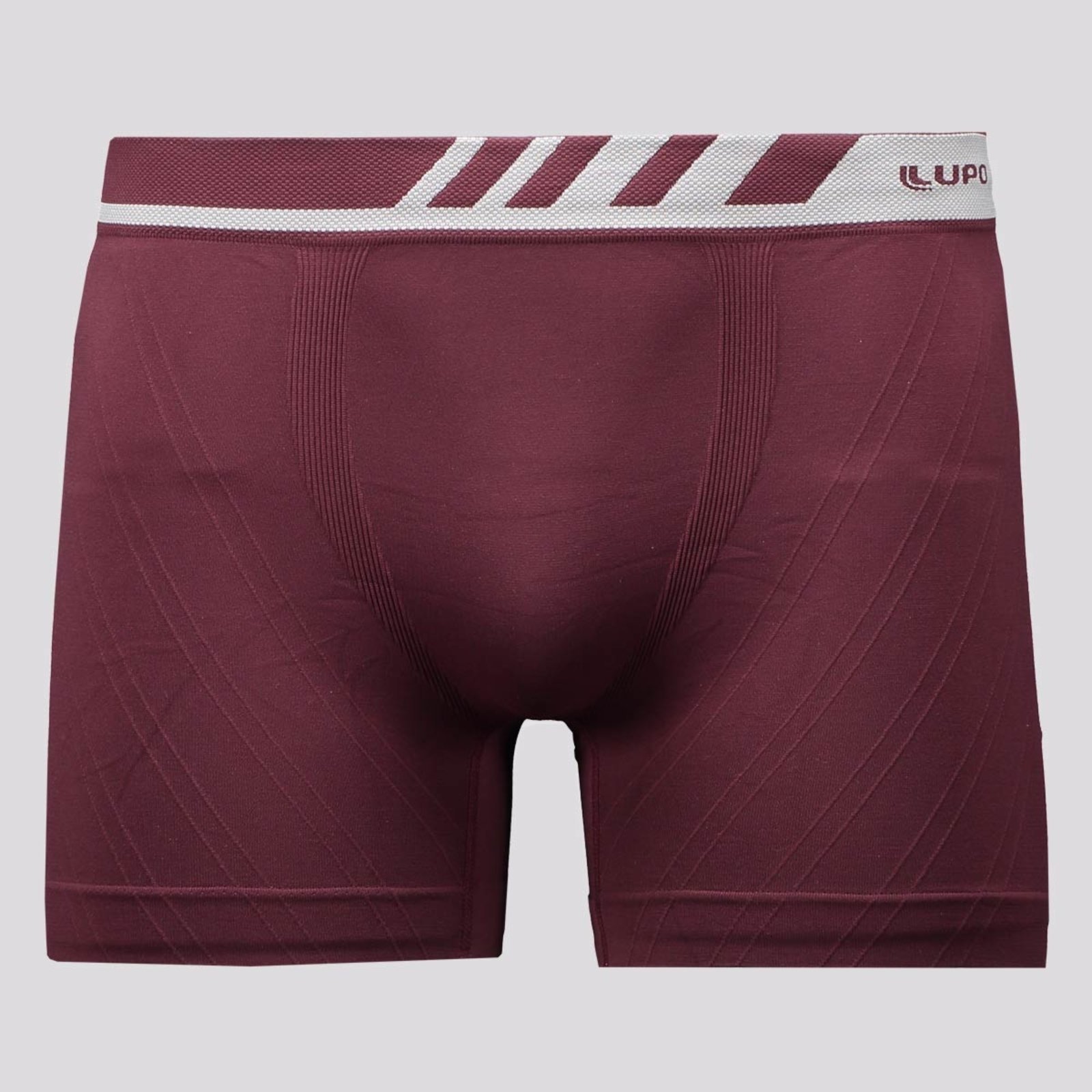 Vista 2 Cueca Boxer Lupo Microfibra Vinho bordô Lupo bordô
