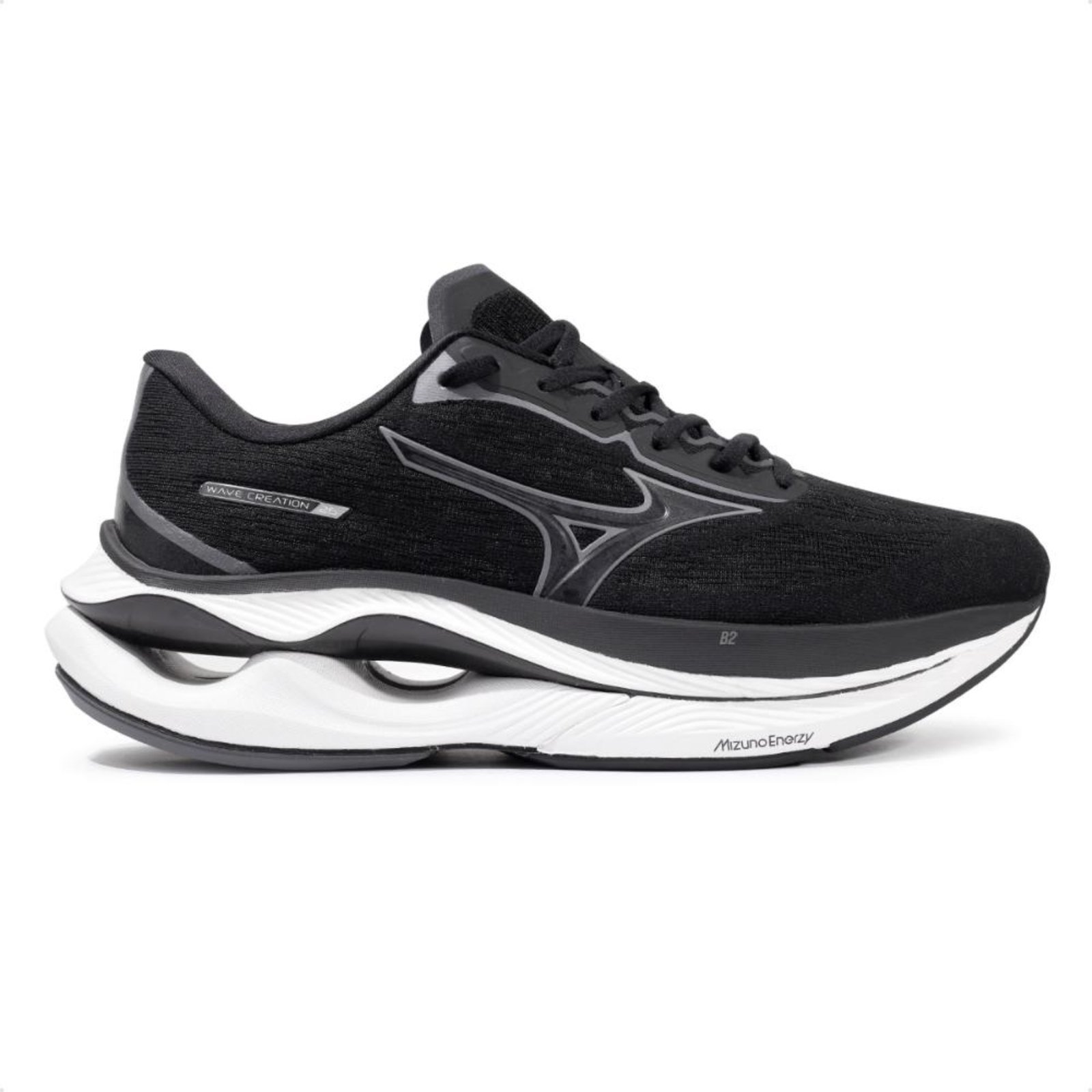 Tênis Mizuno Wave Creation 26 Unissex Preto