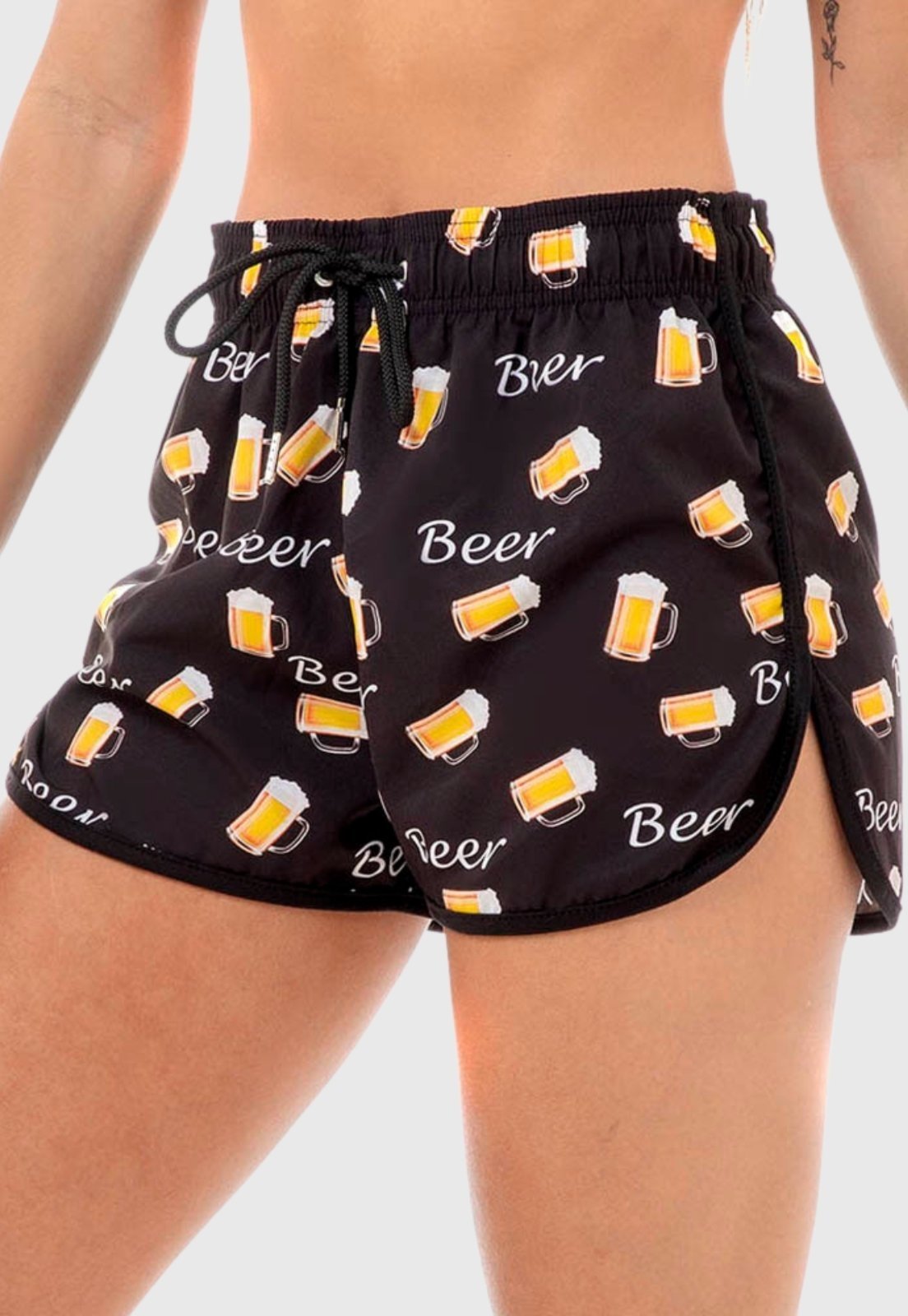 Shorts Feminino Praia Beer Short Benellys Preto