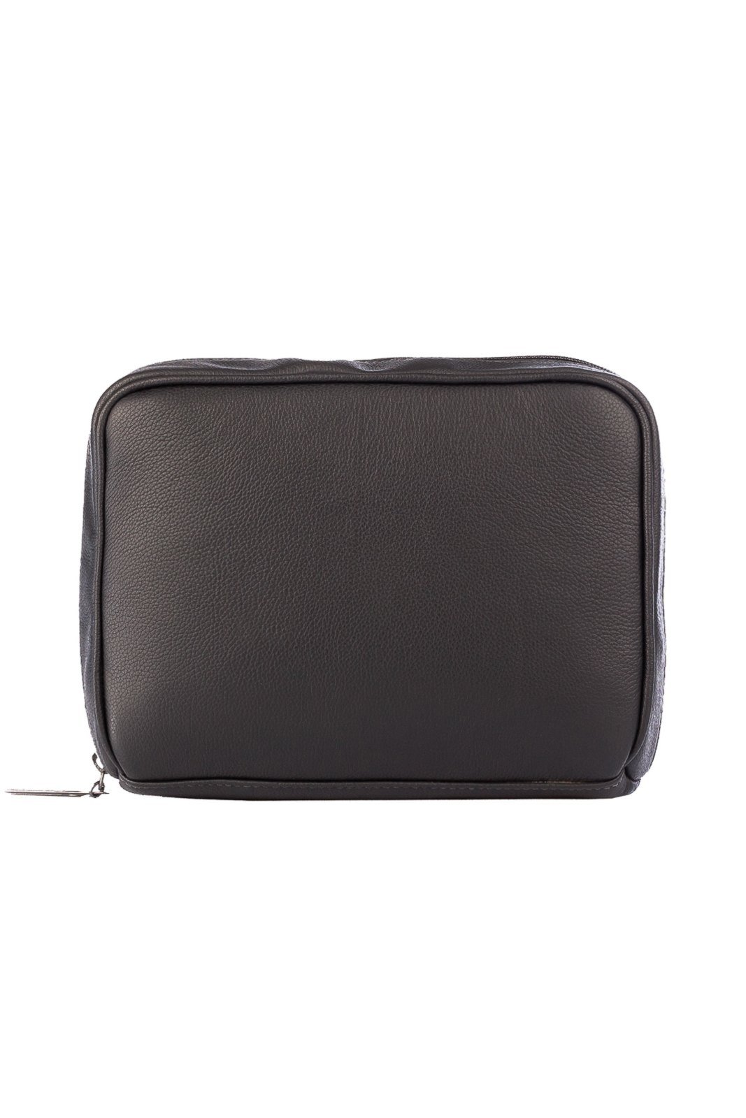 Vista 2 Necessaire porta Bíblia em couro 19,5x25x9cm - Preta Vira Vento café Vira Vento café