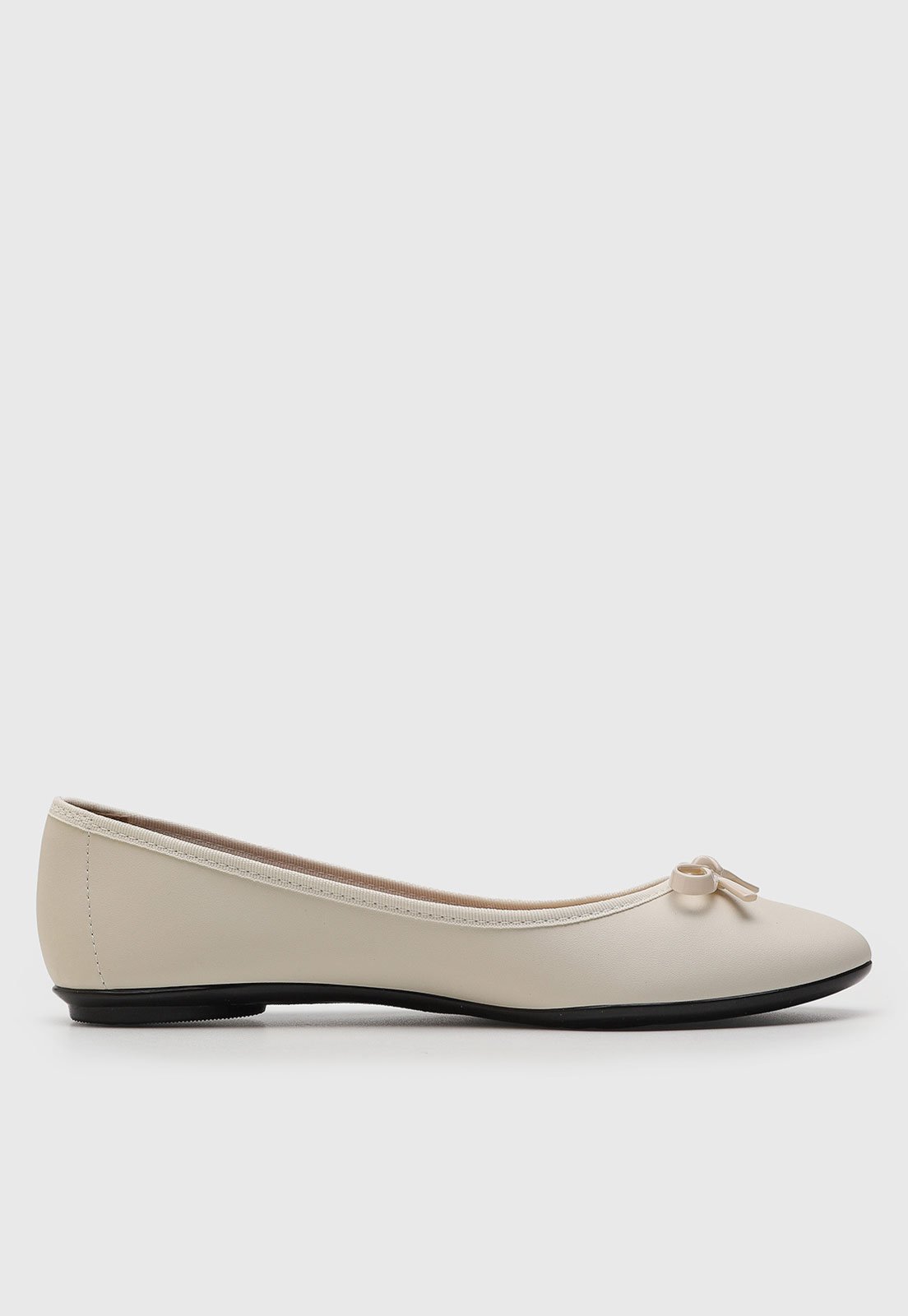 Vista 3 Sapatilha Feminina Moleca Laço Off White off-white white MOLECA off-white white