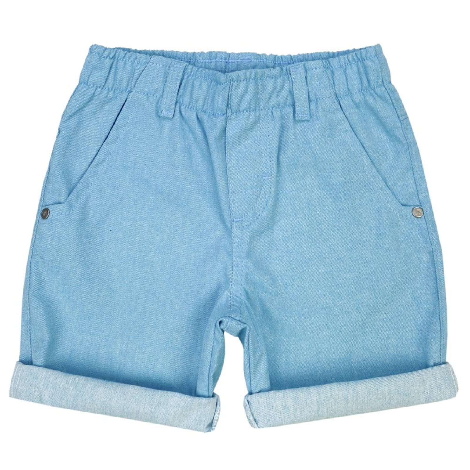 Infantil - Shorts Look Jeans Sarja Collor