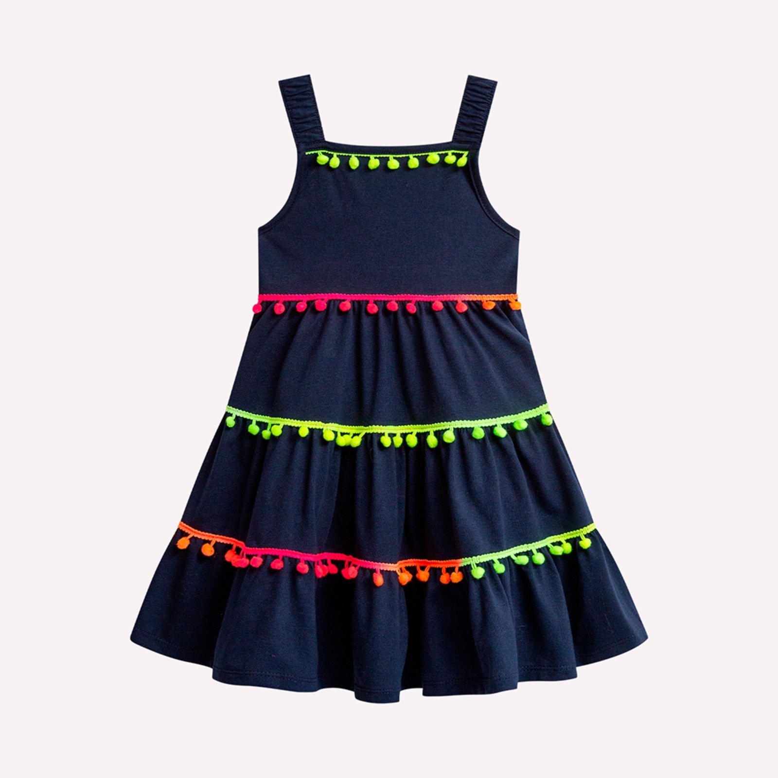 Infantil – Vestido Menina em Algodão Nanai