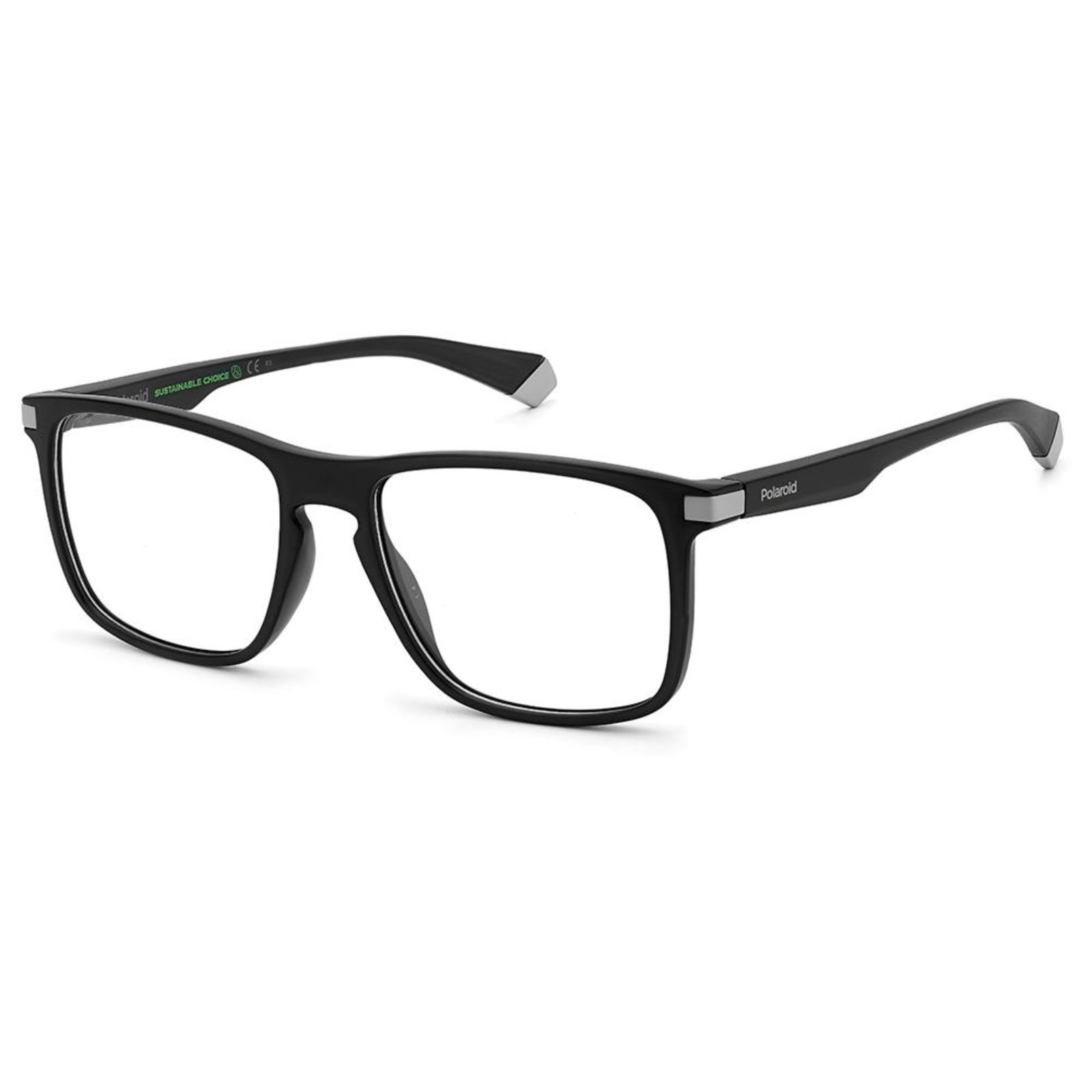 Armação de Óculos Polaroid Pld D447 08A – 54 Preto