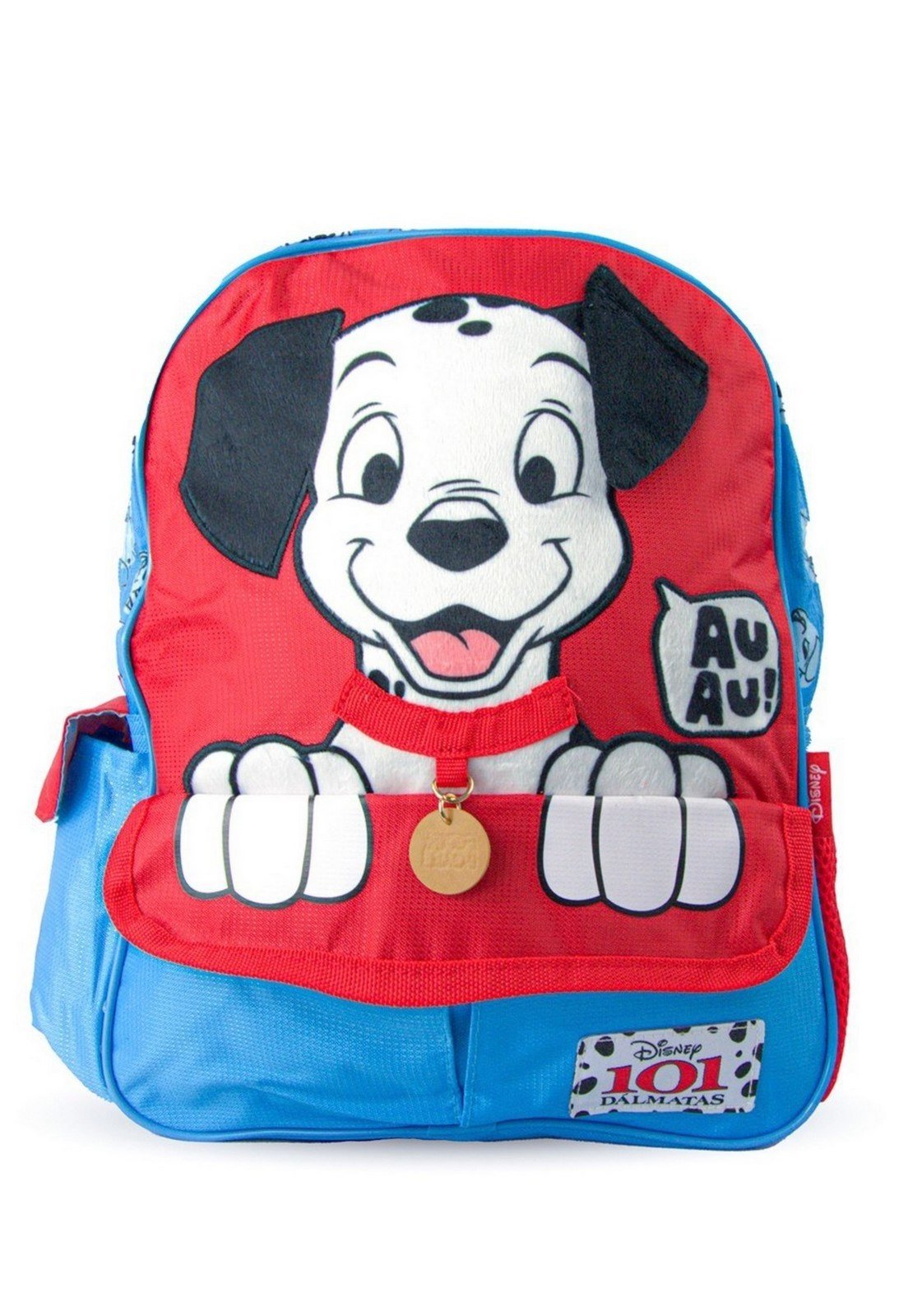 Infantil - Mochila Costas 101 Dálmatas Disney Escolar Resistente Masculina