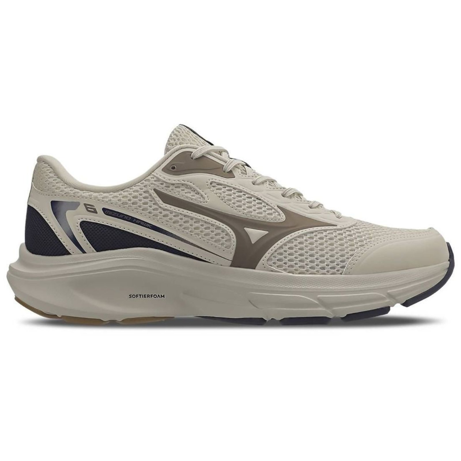 Tênis Mizuno Hawk 6 Unissex - Bege - Mizuno