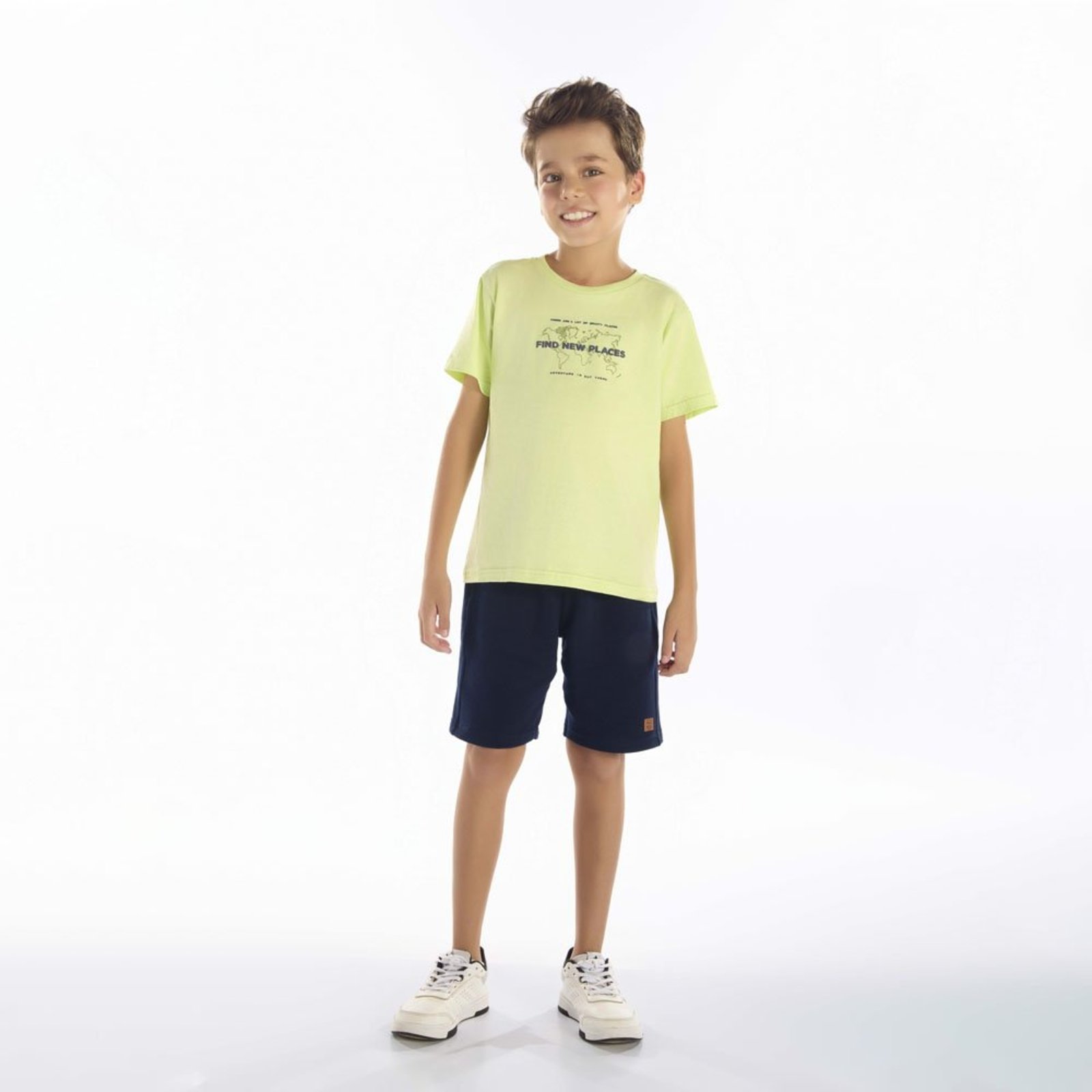 Infantil - Camiseta Menino - Verde - 52355-473