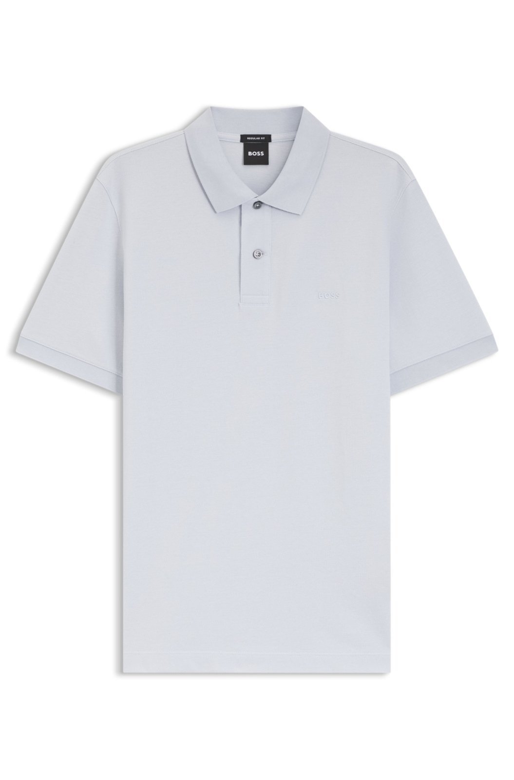 Polo Pallas Em Algodão Piqué Com Logo Bordado