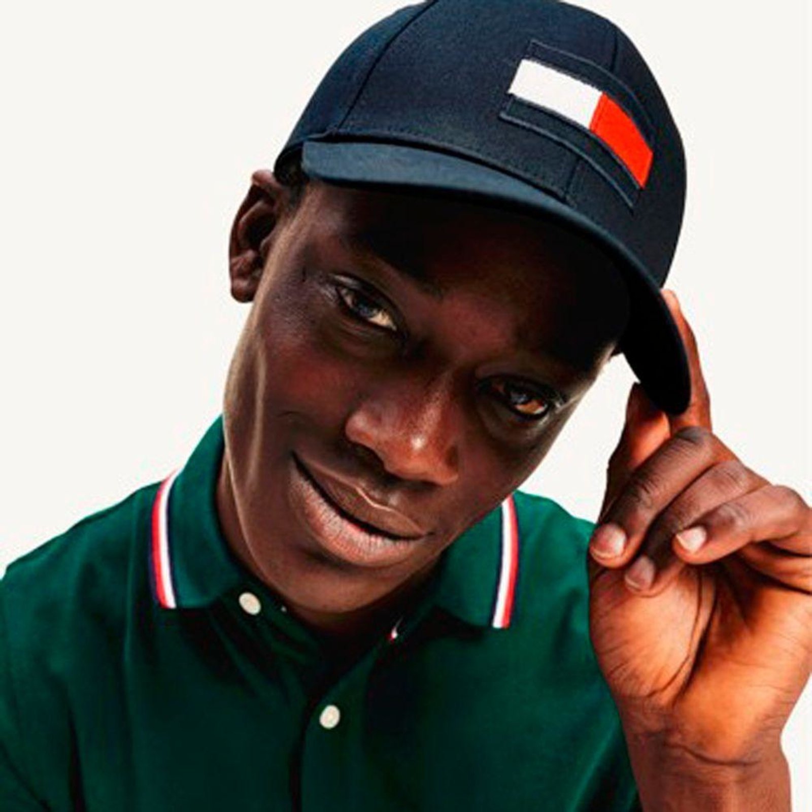 Boné Tommy Hilfiger Clássico Bandeira Azul Marinho Azul Marinho