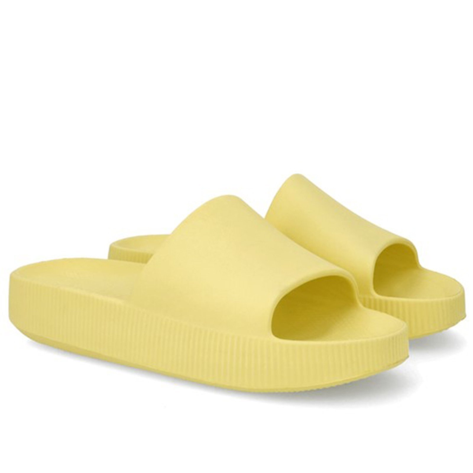 Chinelo Usaflex Feminino Slide Poofy Salto Plataforma Eva Pera – 018