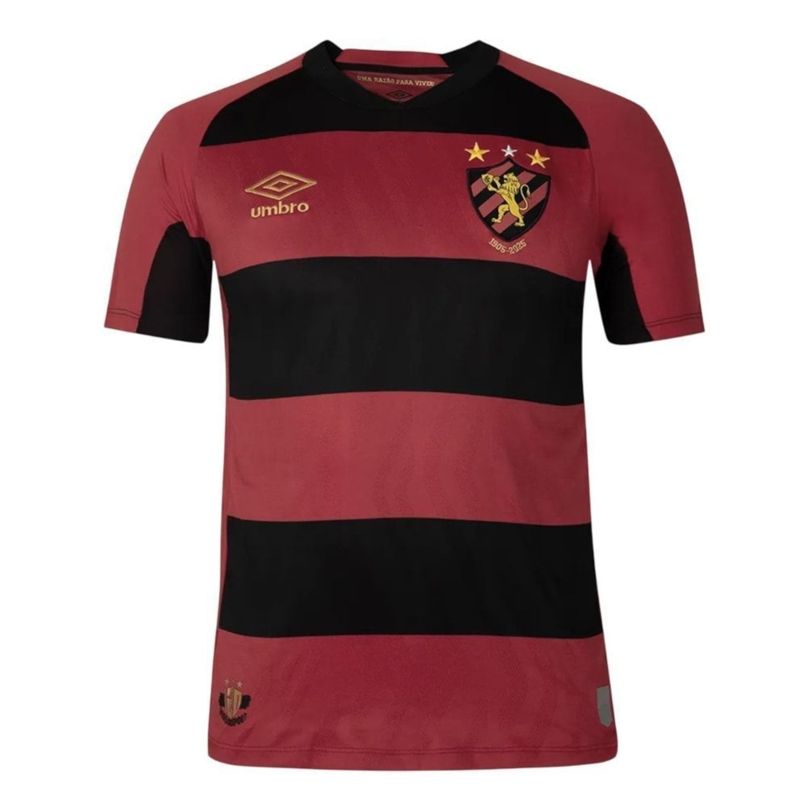 Camisa Umbro Sport Recife I 2025/26 Torcedor Masculina - Vermelho - umbro