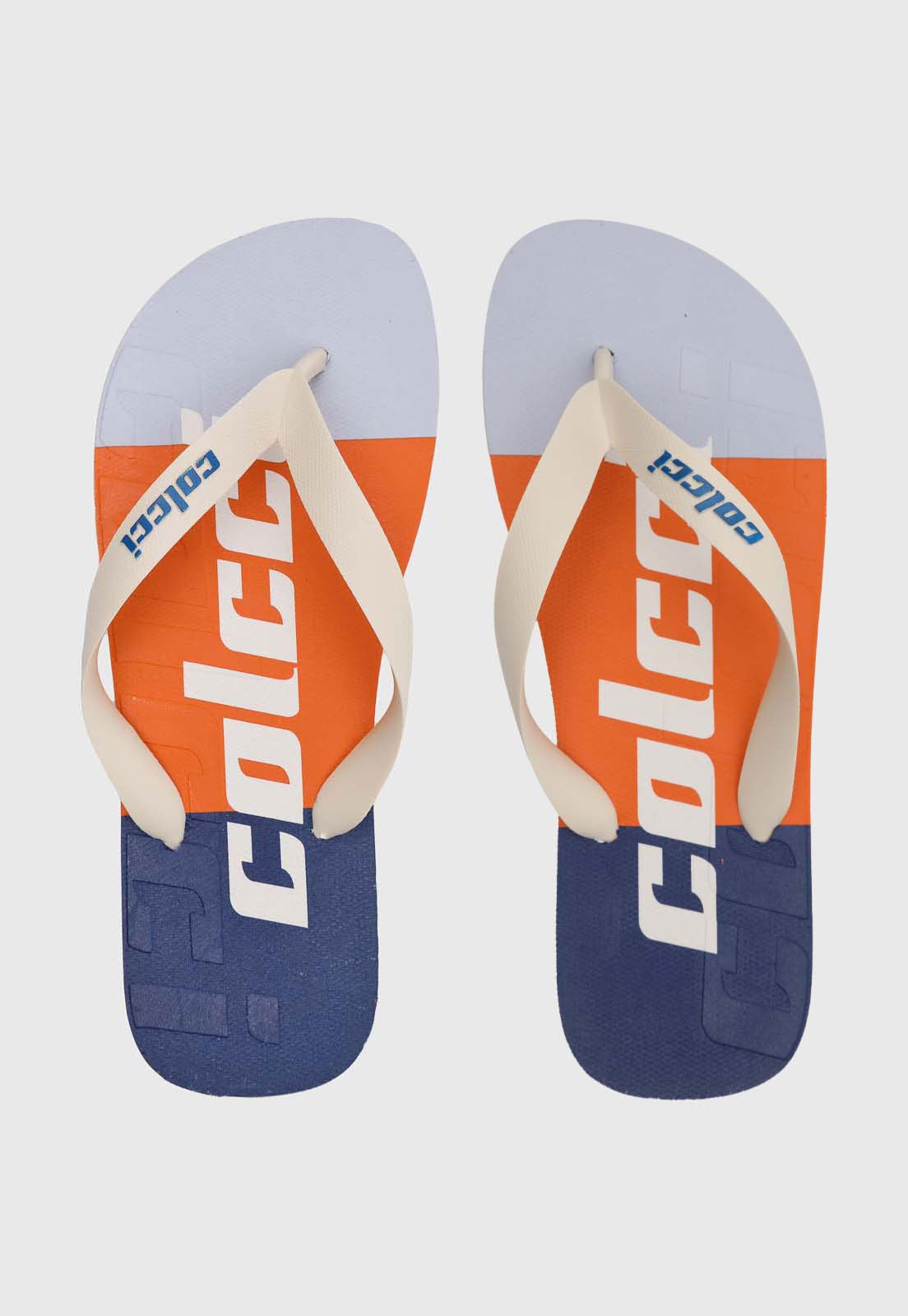 Chinelo Colcci De Dedo Logo Off-White