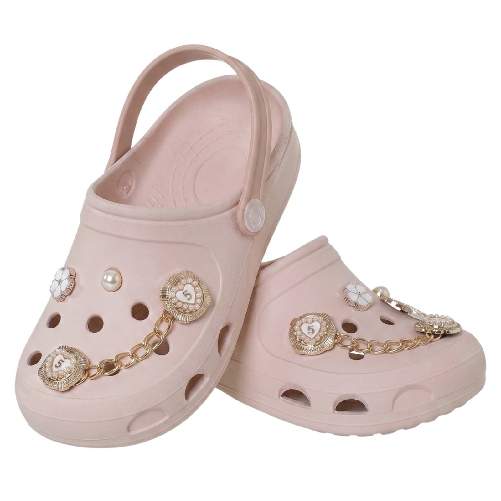 Infantil - Chinelo Babuche Sandália Menina com Enfeite