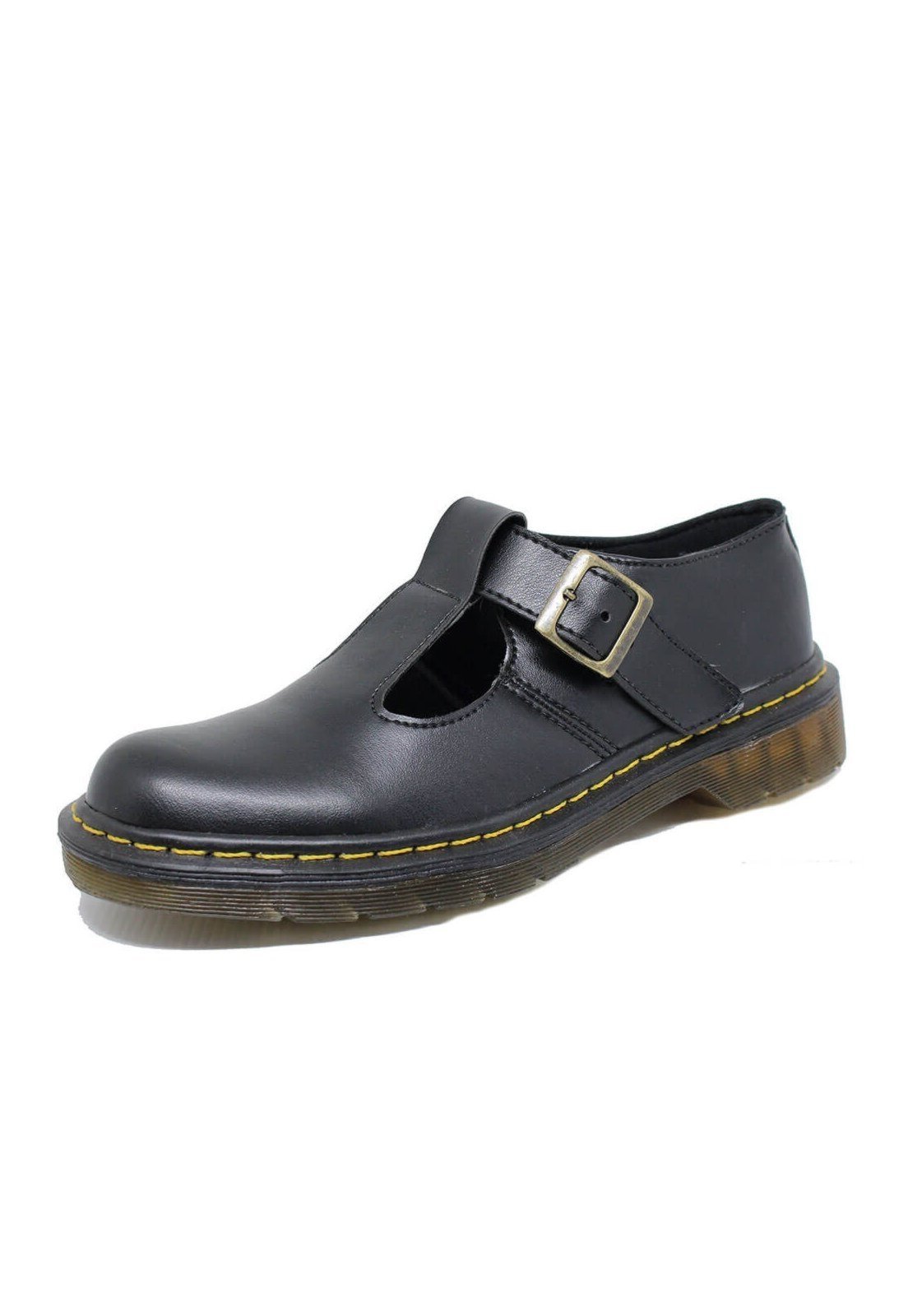 Sapato Inglês Estilo Veggie Boneca Preto