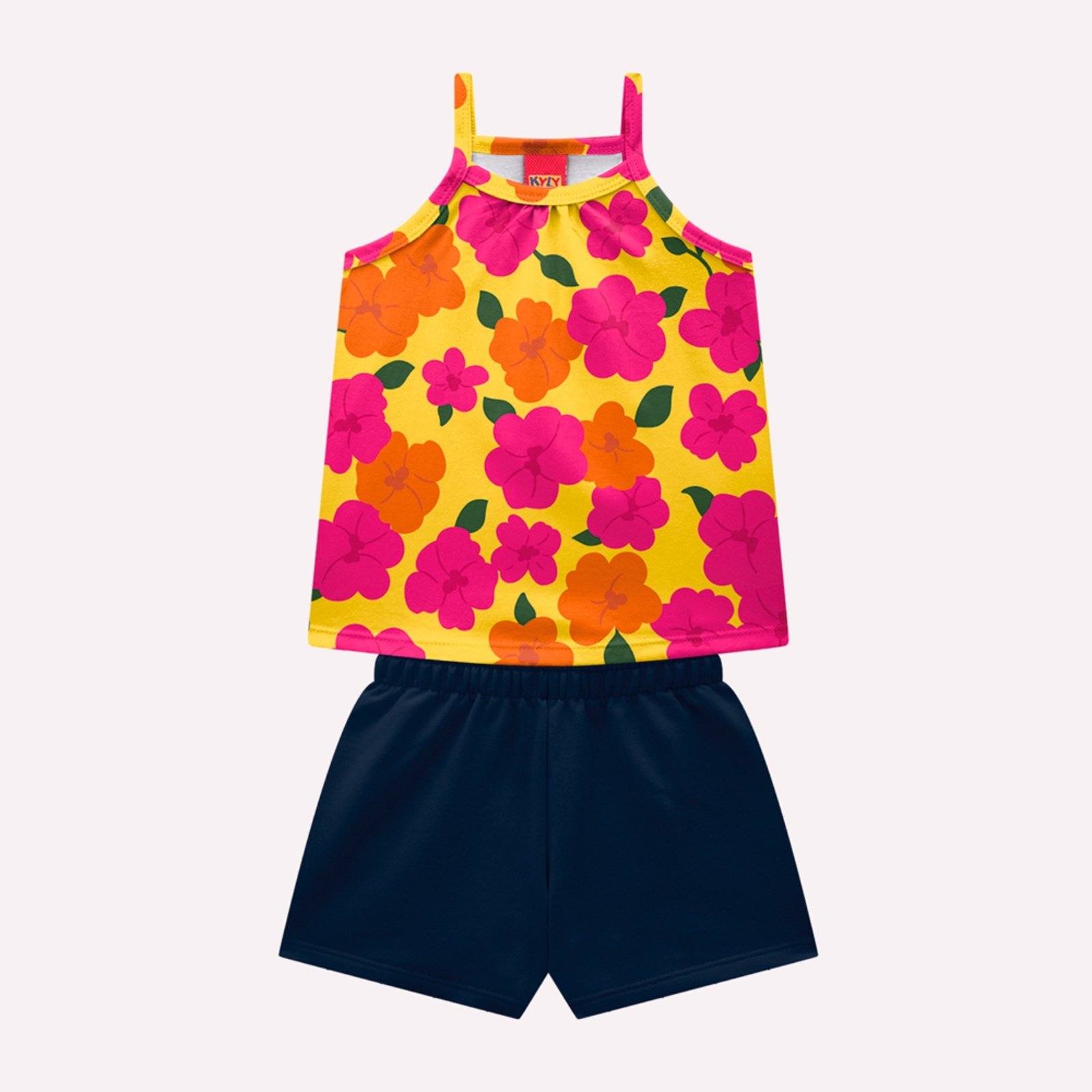 Infantil – Conjunto Menina em Algodão Kyly