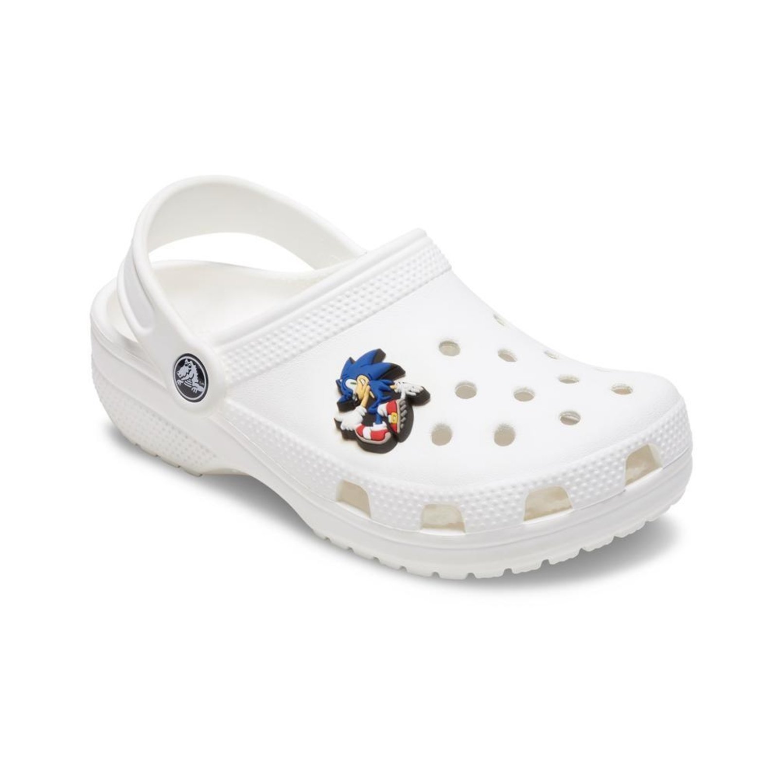 Vista 3 Infantil - Jibbitz™ Sonic The Hedgehog Crocs branco