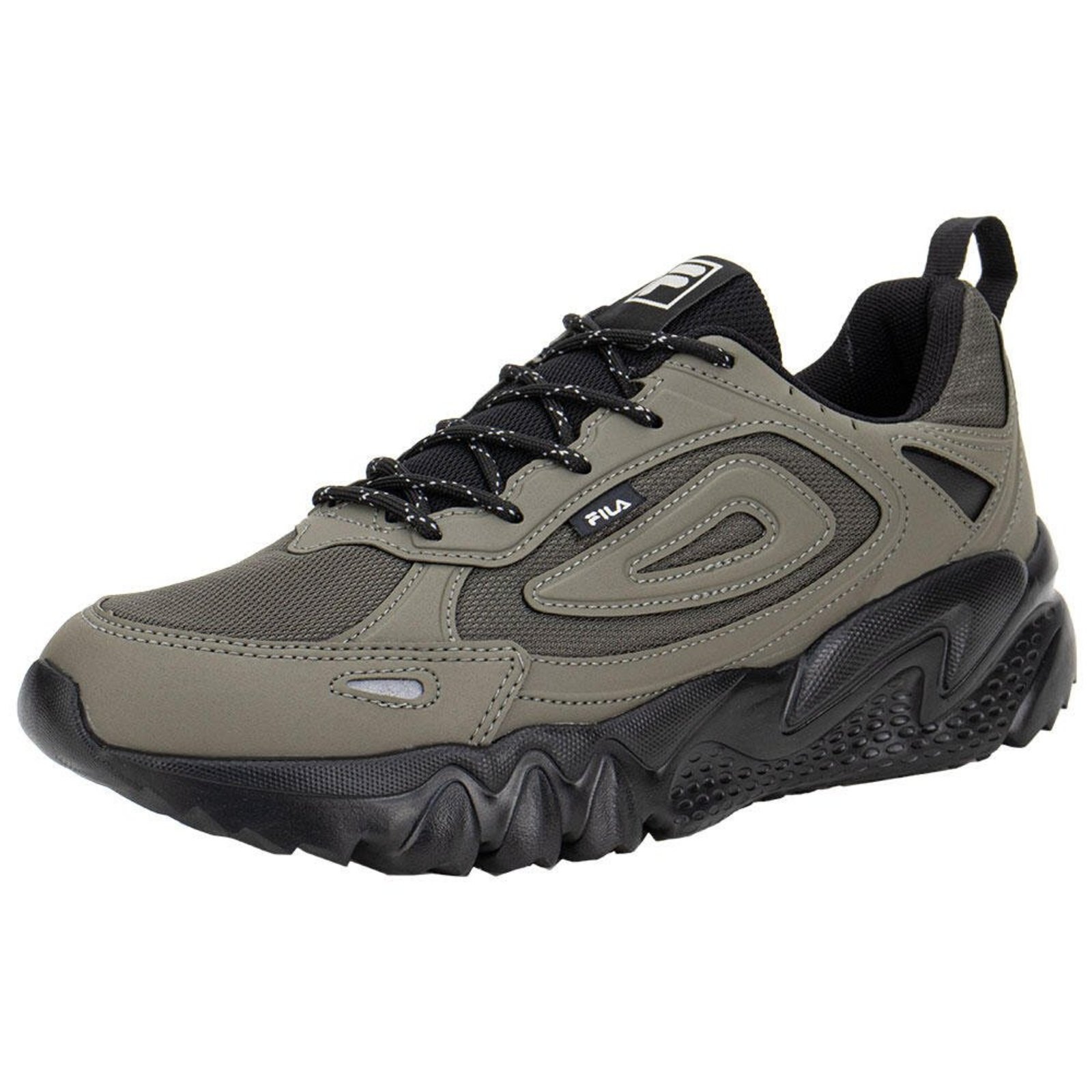 Tênis Masculino Venture Tracer Lite Fila F01l00410 A2060410 Verde Militar