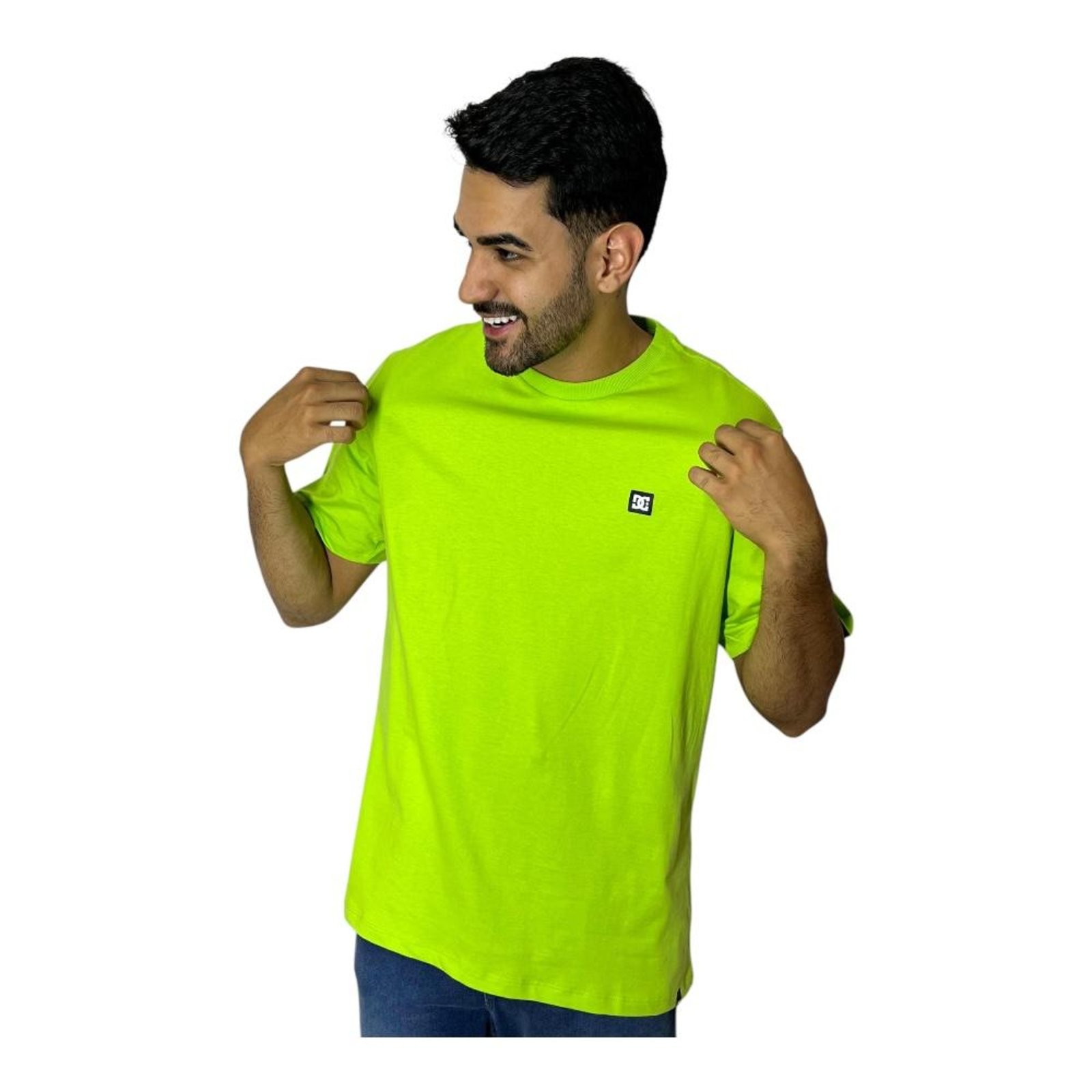Dc Shoes Camiseta Transfer Color Ver – Verde
