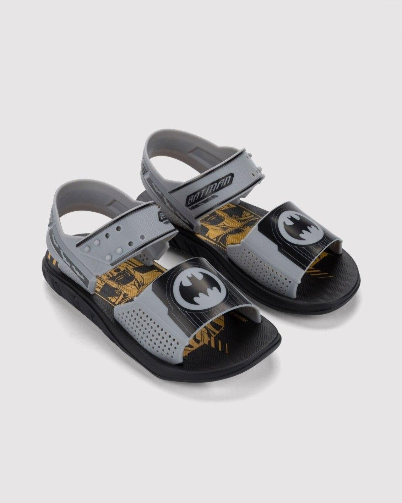 Infantil - Sandália Grendene Batman Gotham Heroic Preto