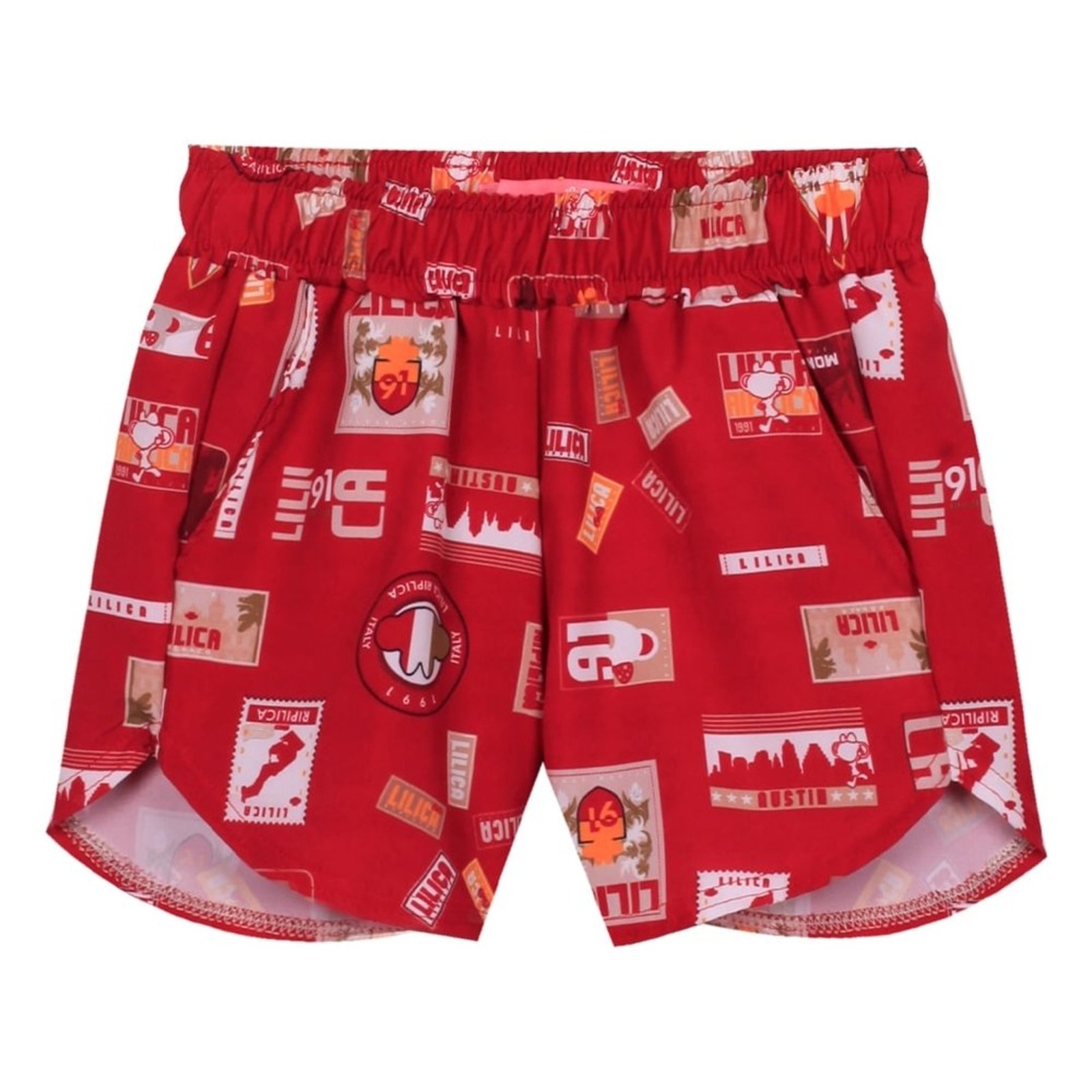 Infantil - Shorts Estampado Feminino Lilica Ripilica