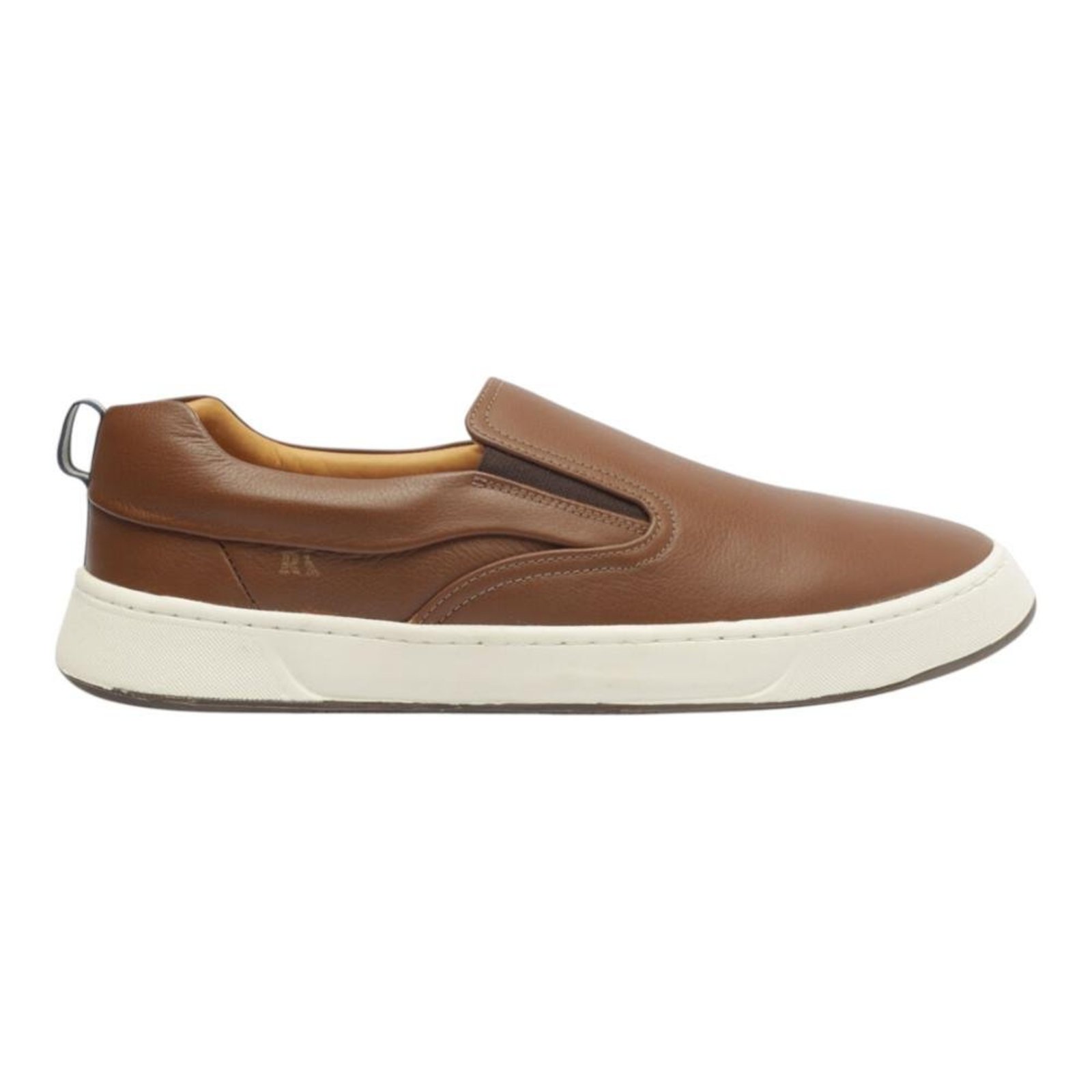 Tênis Reserva Asher Slip Couro Masculino Marrom